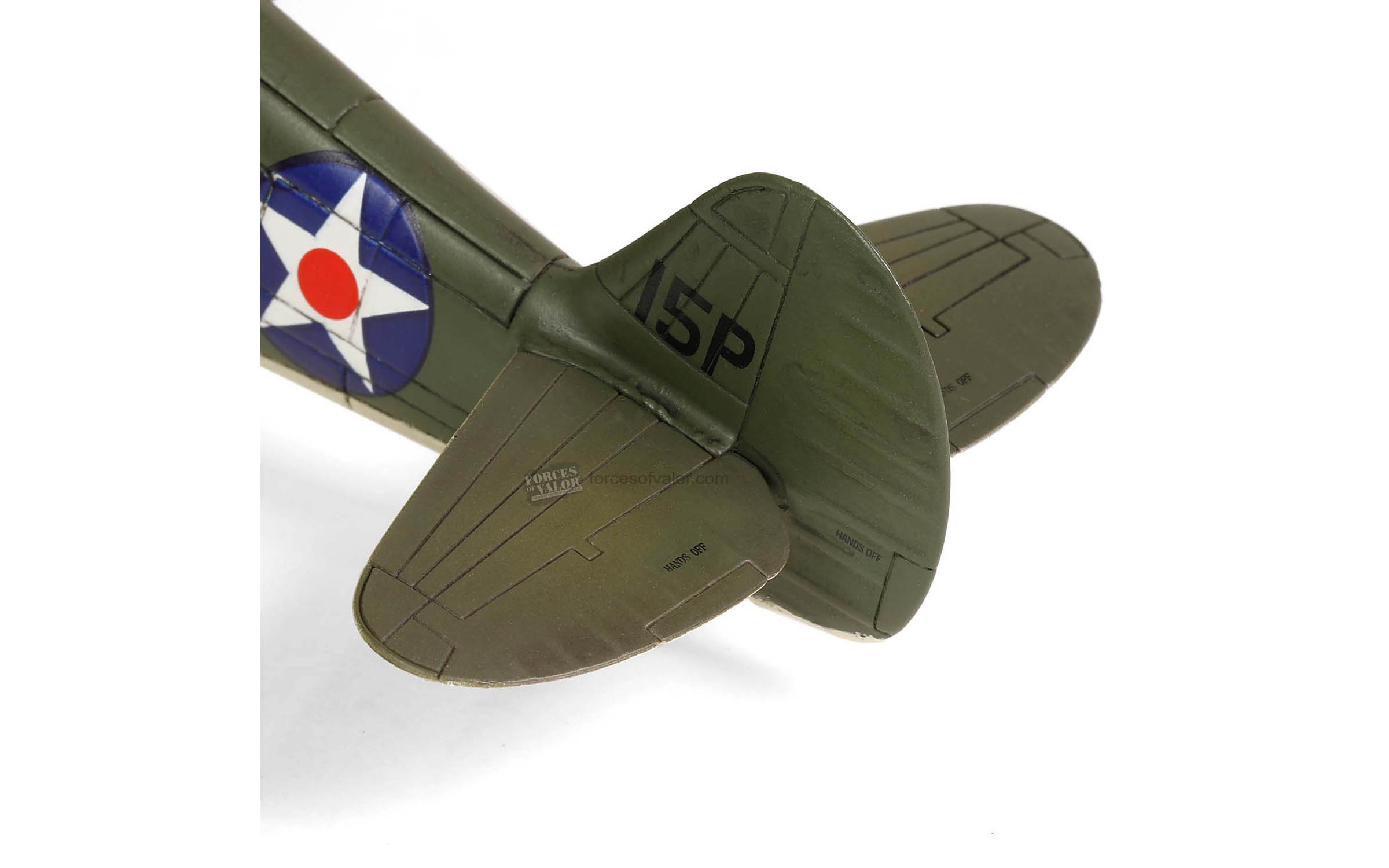 Avion De Chasse Curtiss P-40B Hawk 81A-2 USA 1941 - Maquette Diecast 1/72 Forces Of Valor