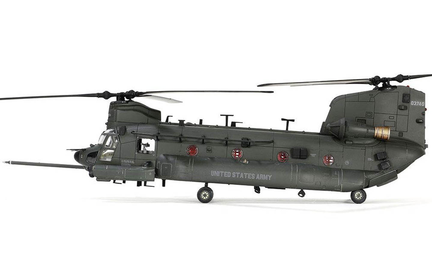 BOEING CHINOOK CH47D MH47G helicopter 1:72nd FOV 821005B-1 or 821005C D E or F