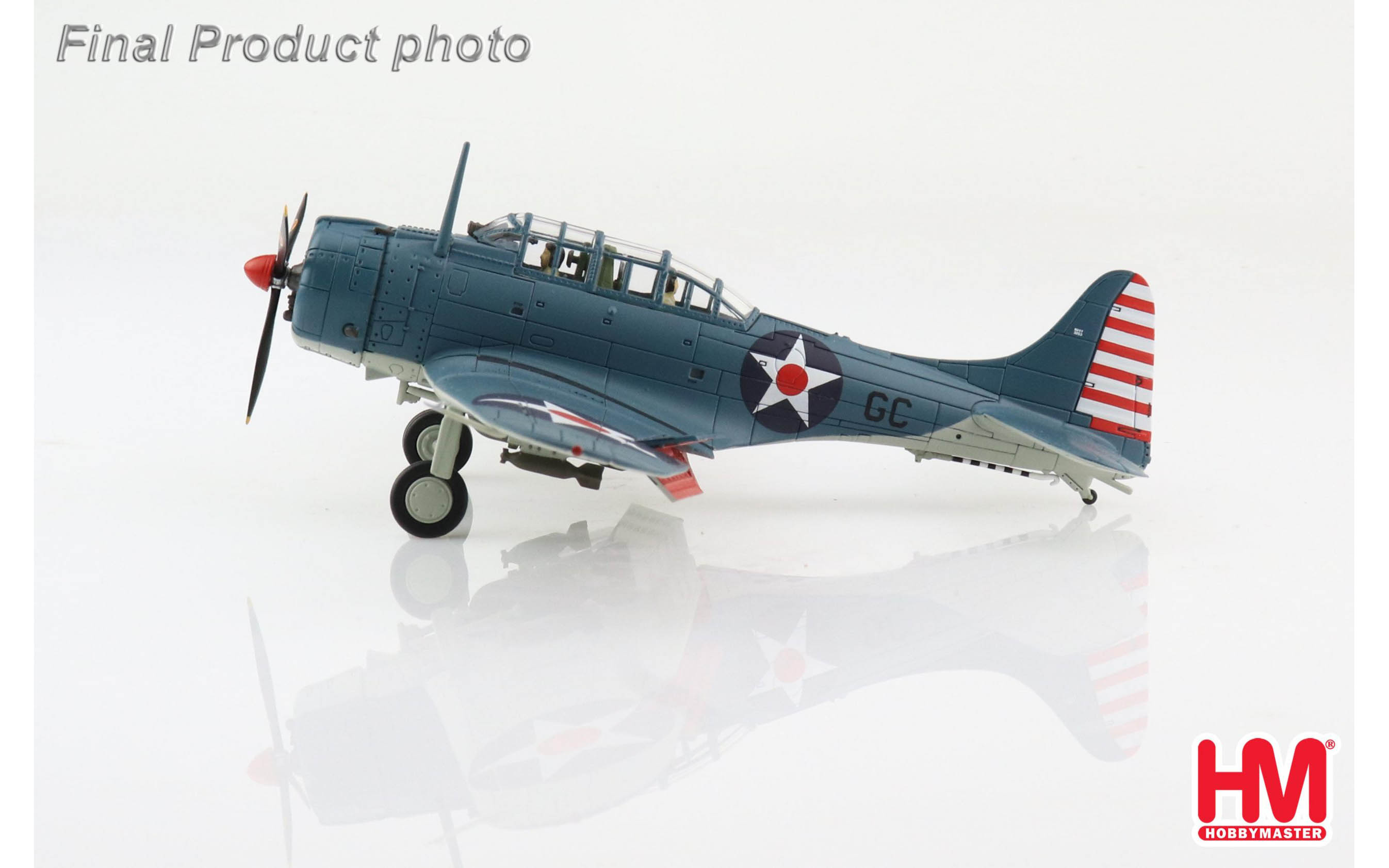 航空機・ヘリコプター HOBBY MASTER Douglas SBD Dauntless 1/32 SBD-1 Dauntless 1:32 Diecast Model - Hobby Master HM-HA0208