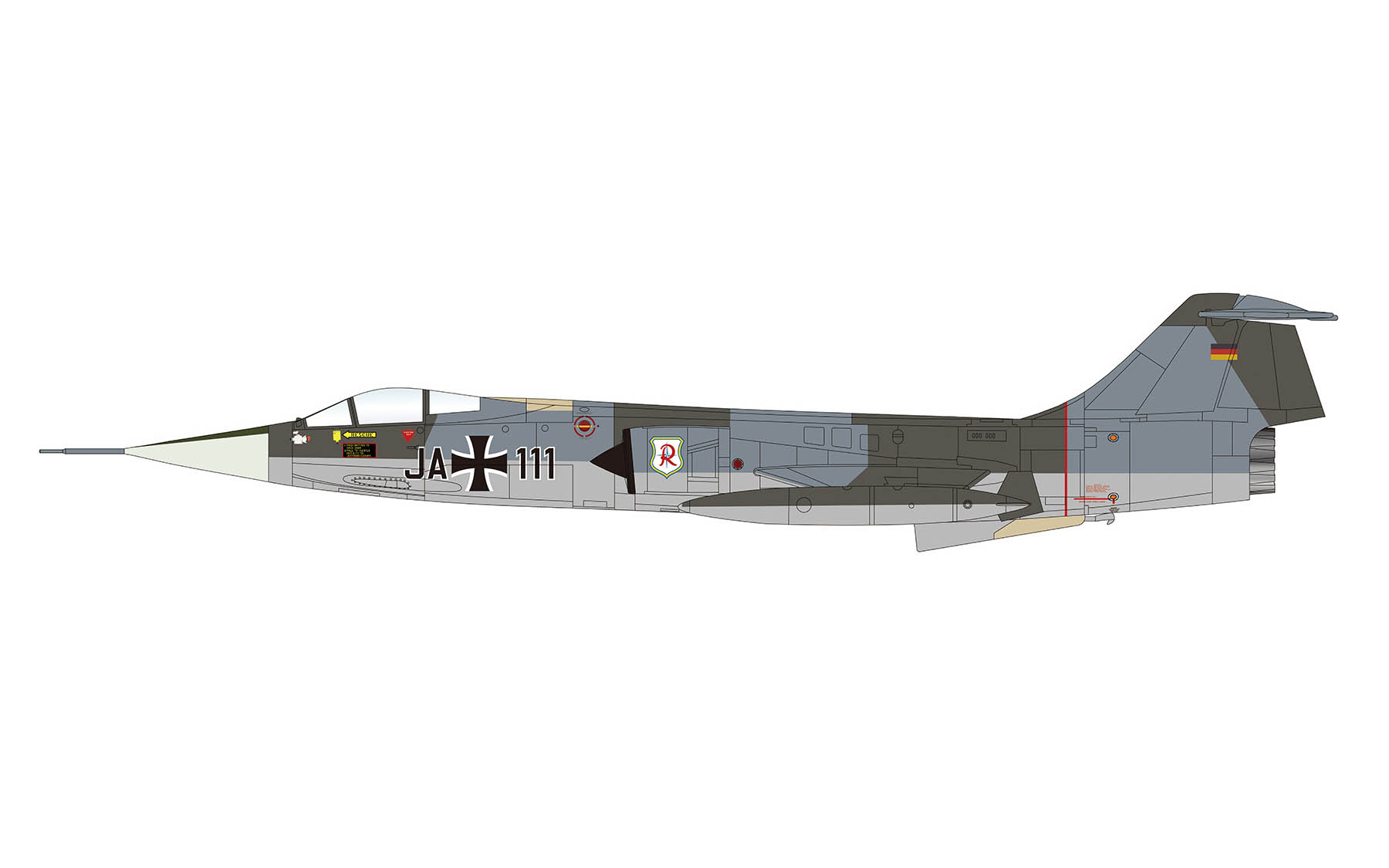 herpa C-160 / F-104G 1/200　ドイツ空軍 The Flying Mule: Search