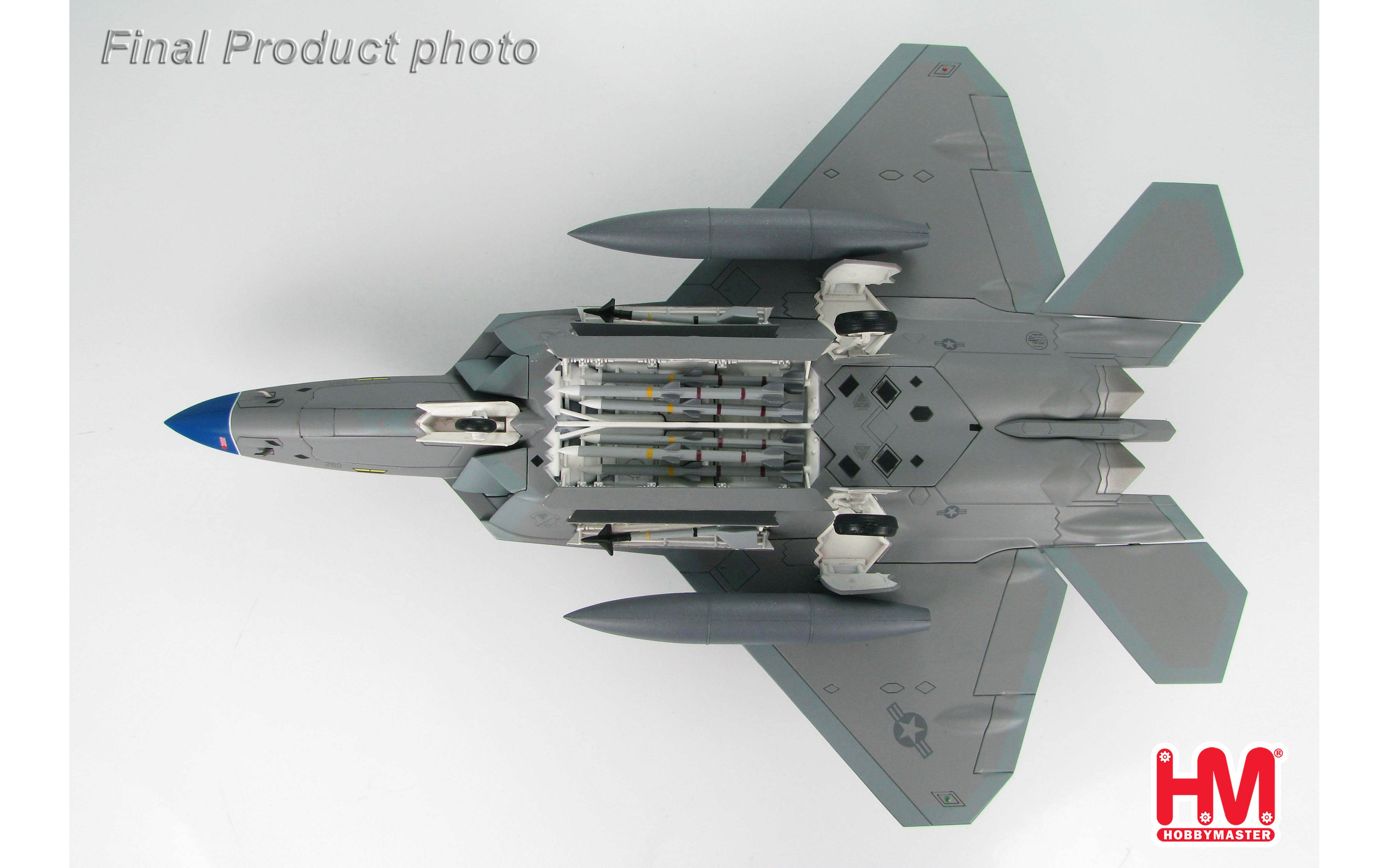 【未使用】HOBBY MASTER HA2804 F-22 RAPTOR Hobby Master HA2804 - F-22 Raptor Diecast Model, USAF 422nd