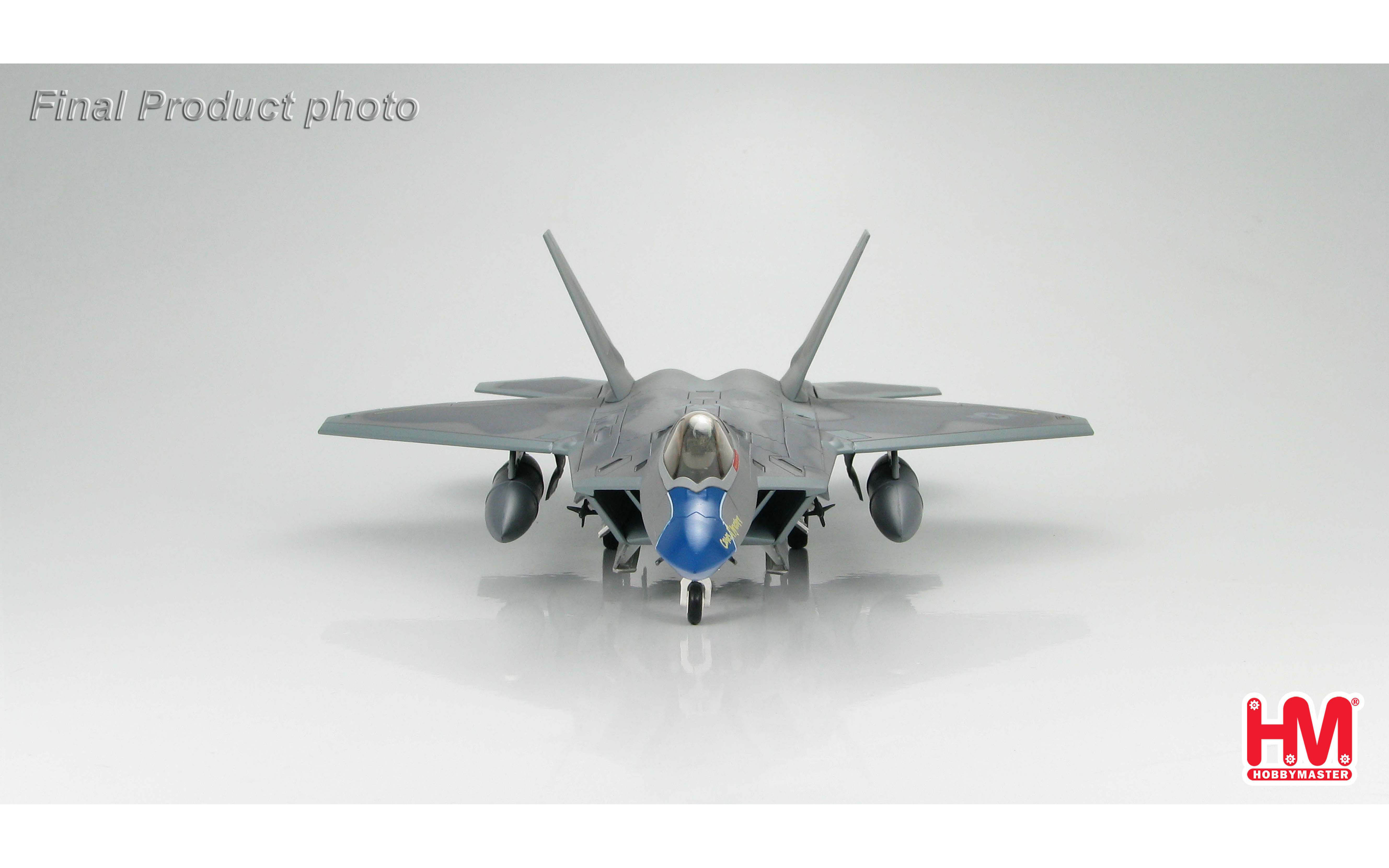 【未使用】HOBBY MASTER HA2804 F-22 RAPTOR Hobby Master HA2804 - F-22 Raptor Diecast Model, USAF 422nd