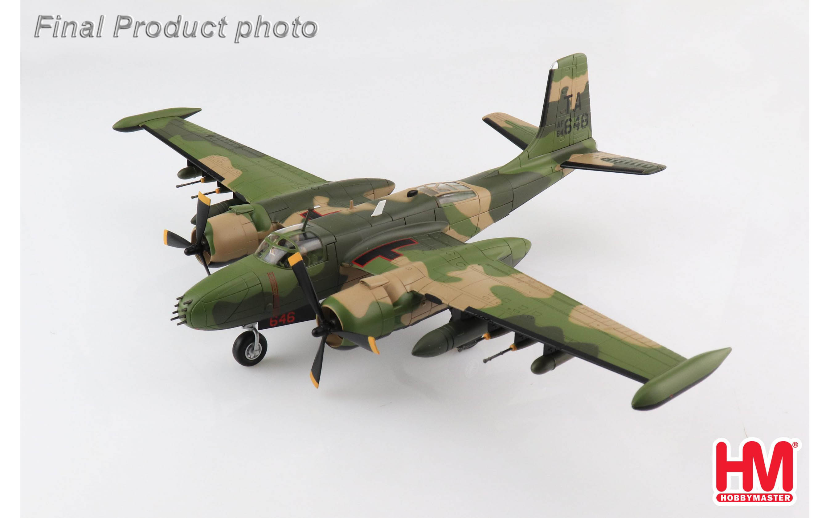 B-26K Counter Invader AF64-646, 609th SOS, 59th SOW, Thailand 1969