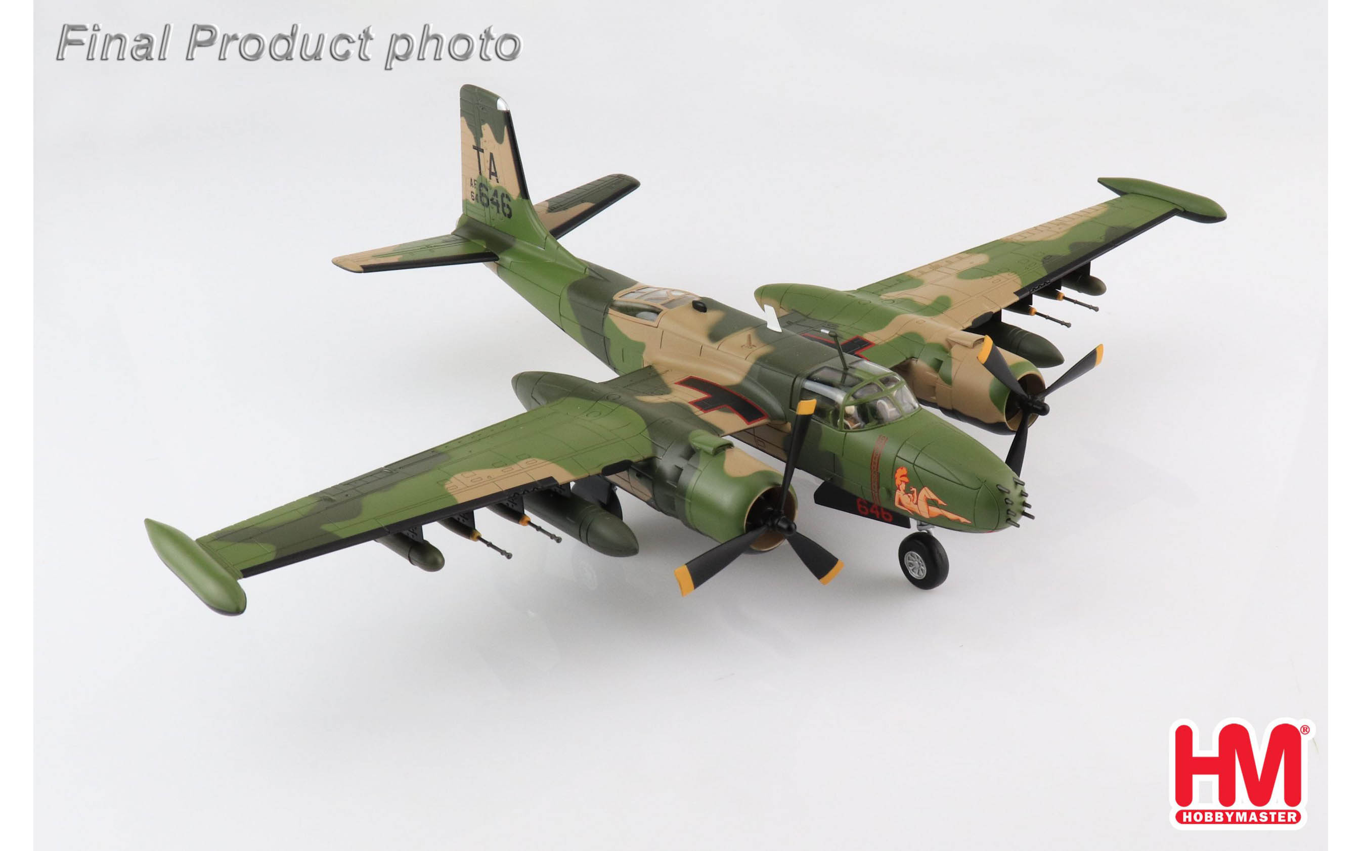 ホビーマスター 1/72 B-26K Counter Invader B-26K Counter Invader 1:72 Diecast Model - Hobby Master HM