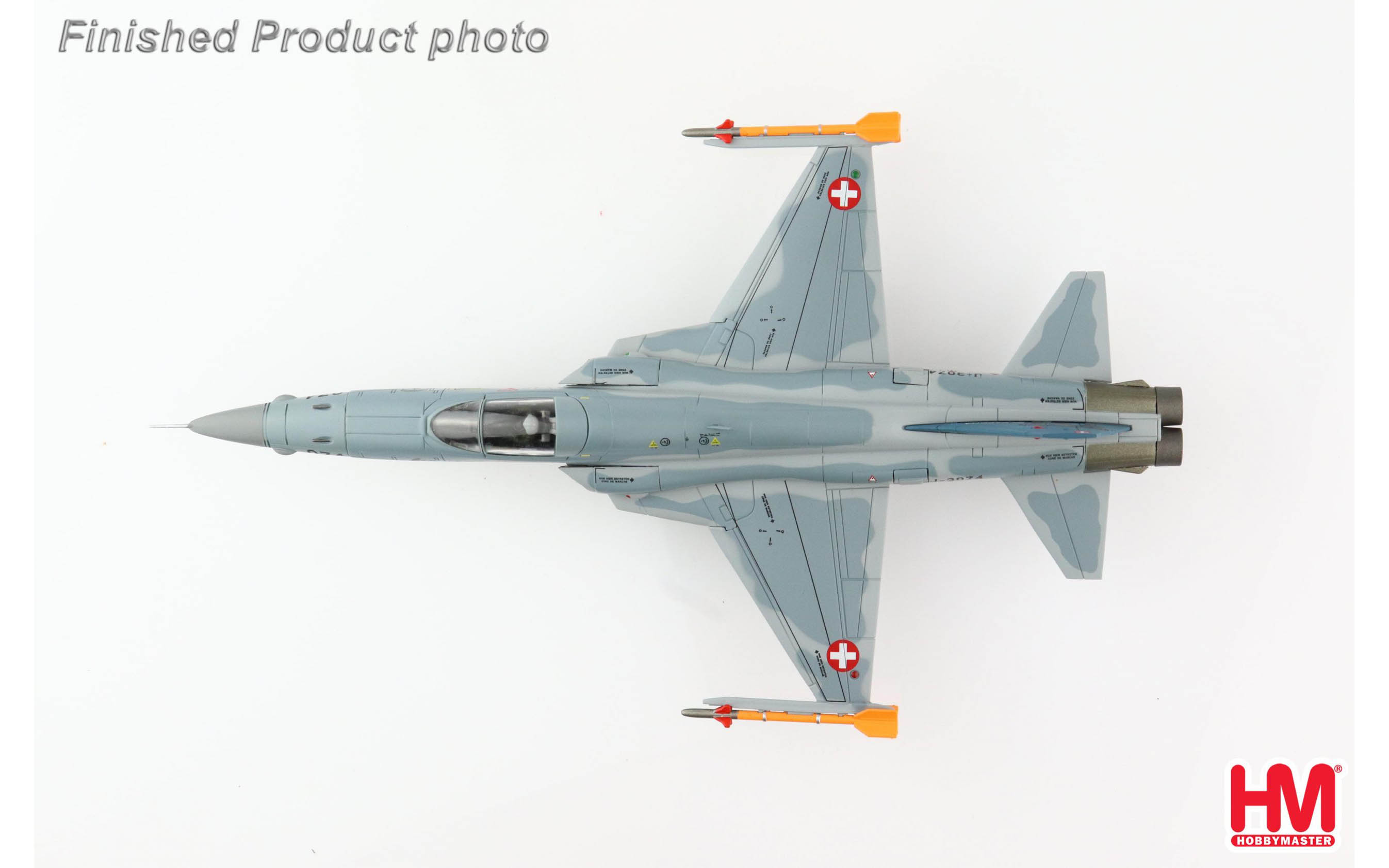 ホビーマスターF-5Eタイガー2パトルイユ・スイス1/72No.HA3312 Hobby Master F-5E タイガー2 スイス空軍 第6戦闘要撃隊 1/72