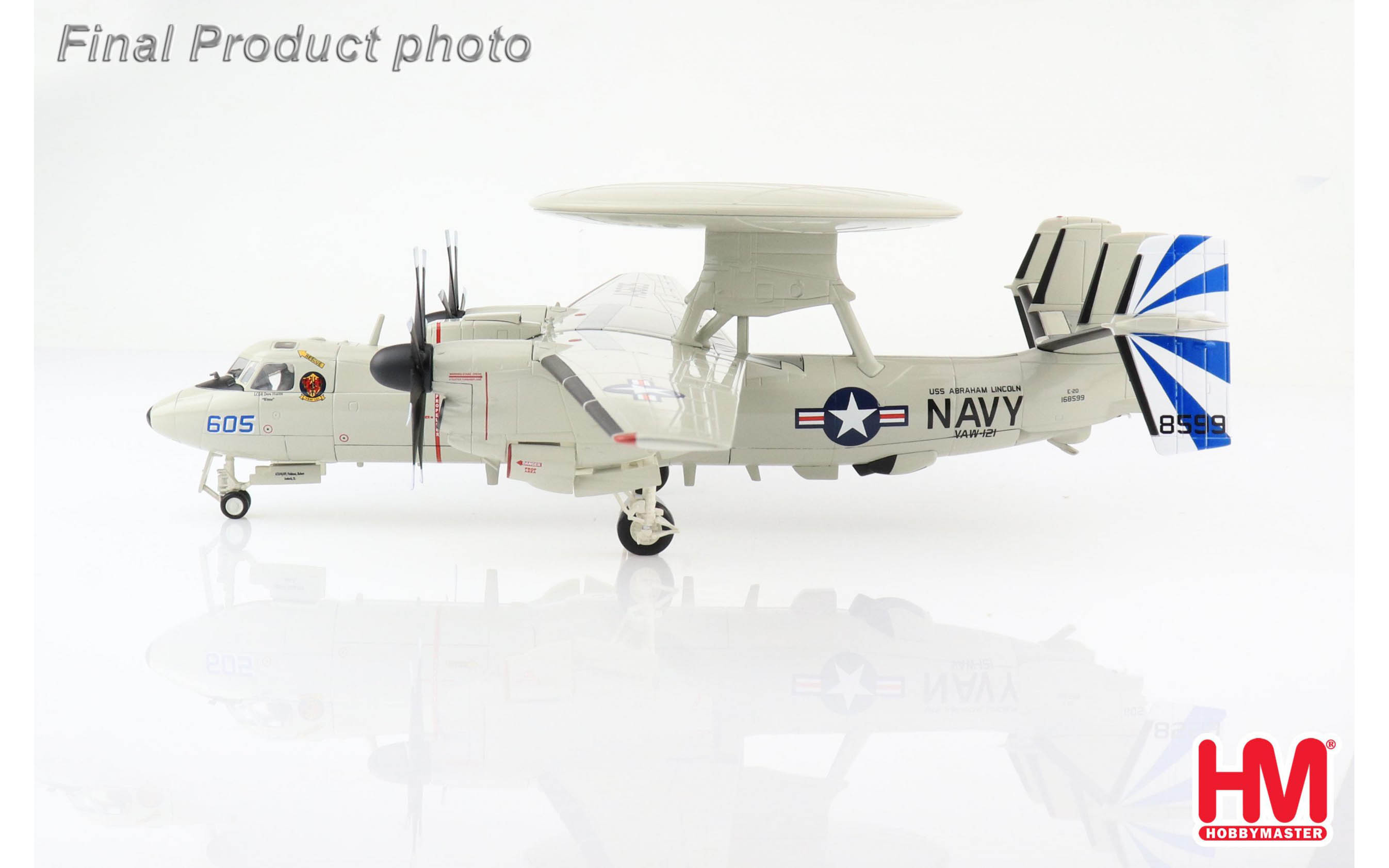 US NAVY E2C HAWKEYE. 完成品 E-2C Hawkeye 1:200 Diecast Model - Gulliver GU-WA22108 - $61.99