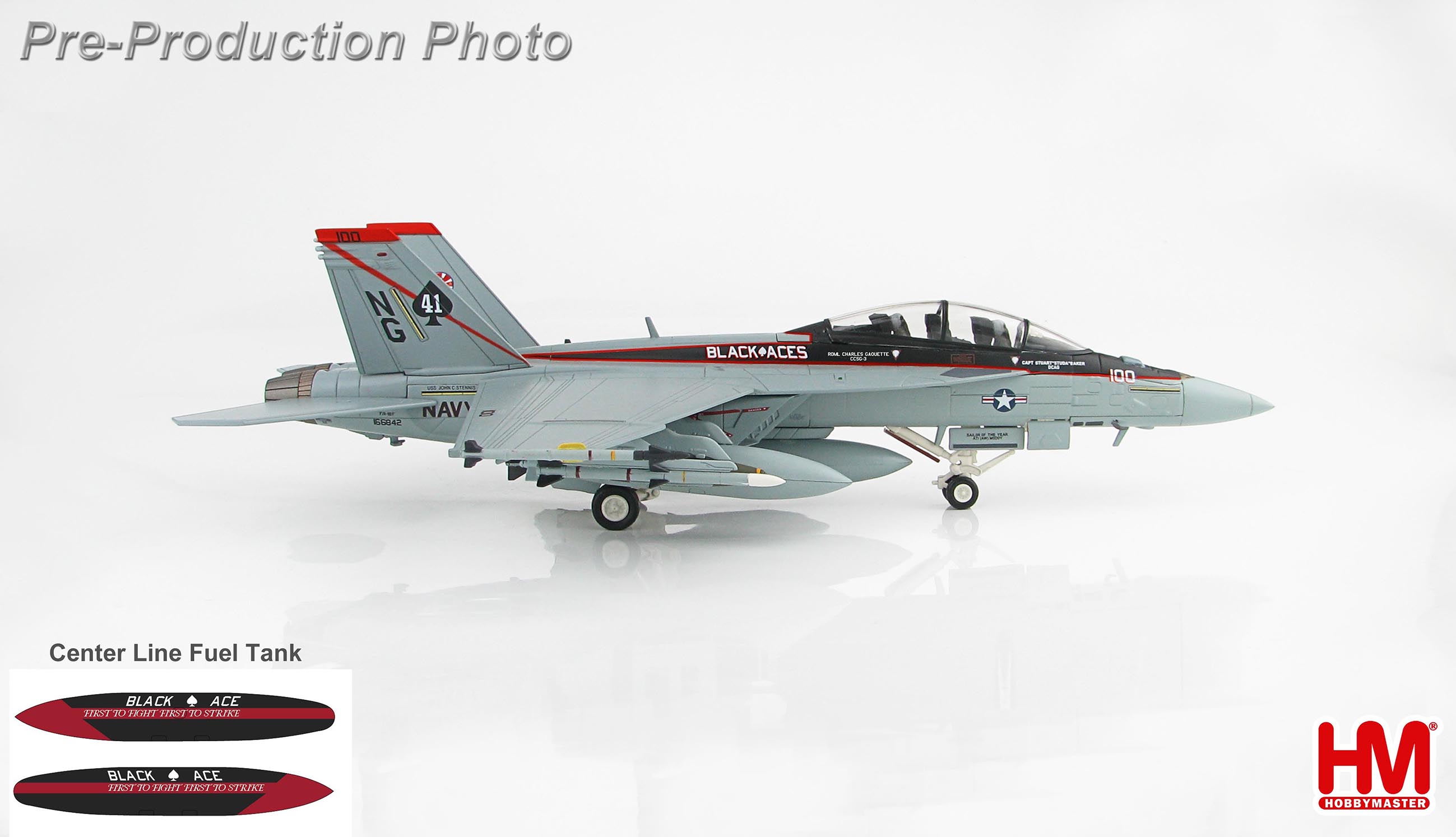 F/A-18F Super Hornet VFA-41, Black Aces CAG, USS John C