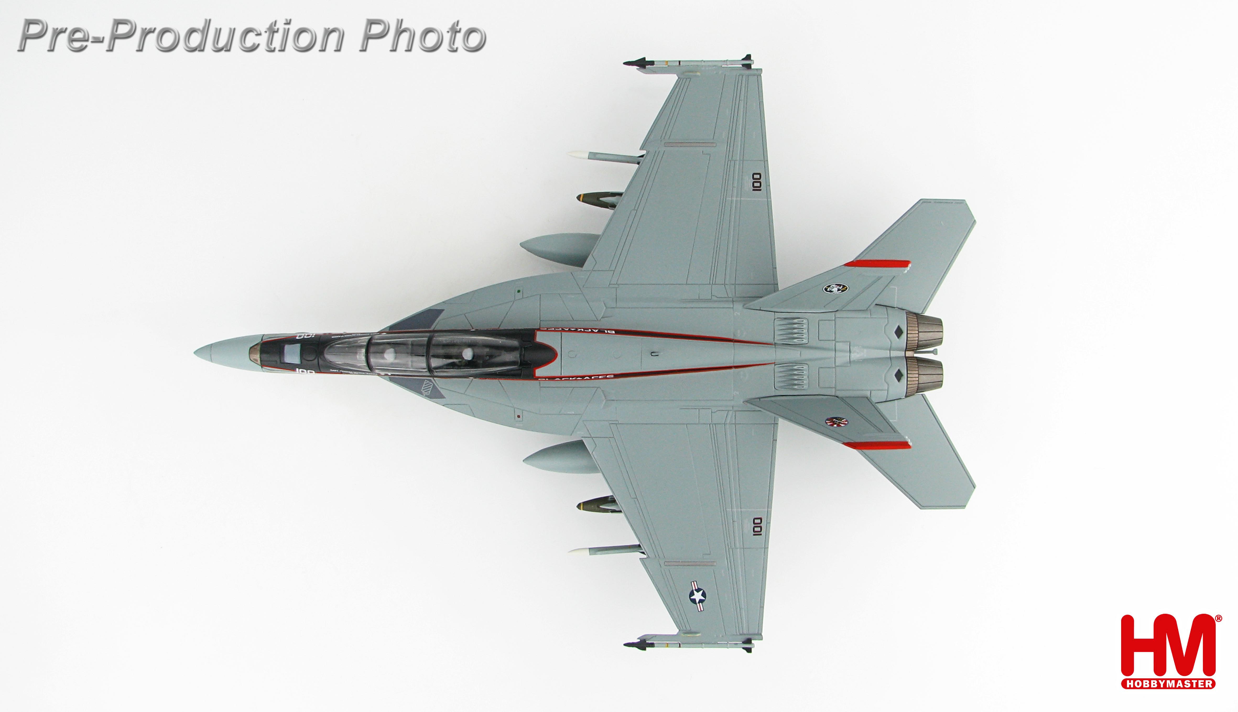 HM製 McDonnell Douglas F/A-18C VFA-131 F/A-18F Super Hornet VFA-41, Black Aces CAG, USS John C