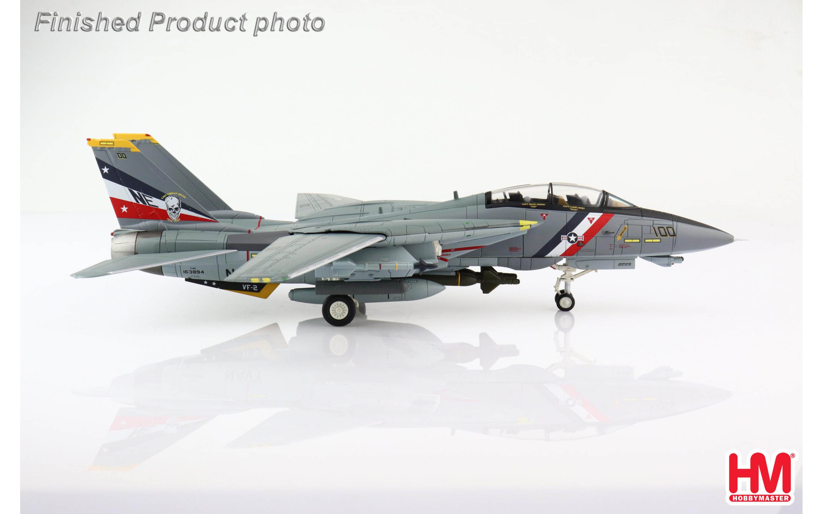 ホビーマスター1/72 F-14D VF-2 HA5237 F-14D Tomcat - VF-2, Bounty Hunters, USS Constellation