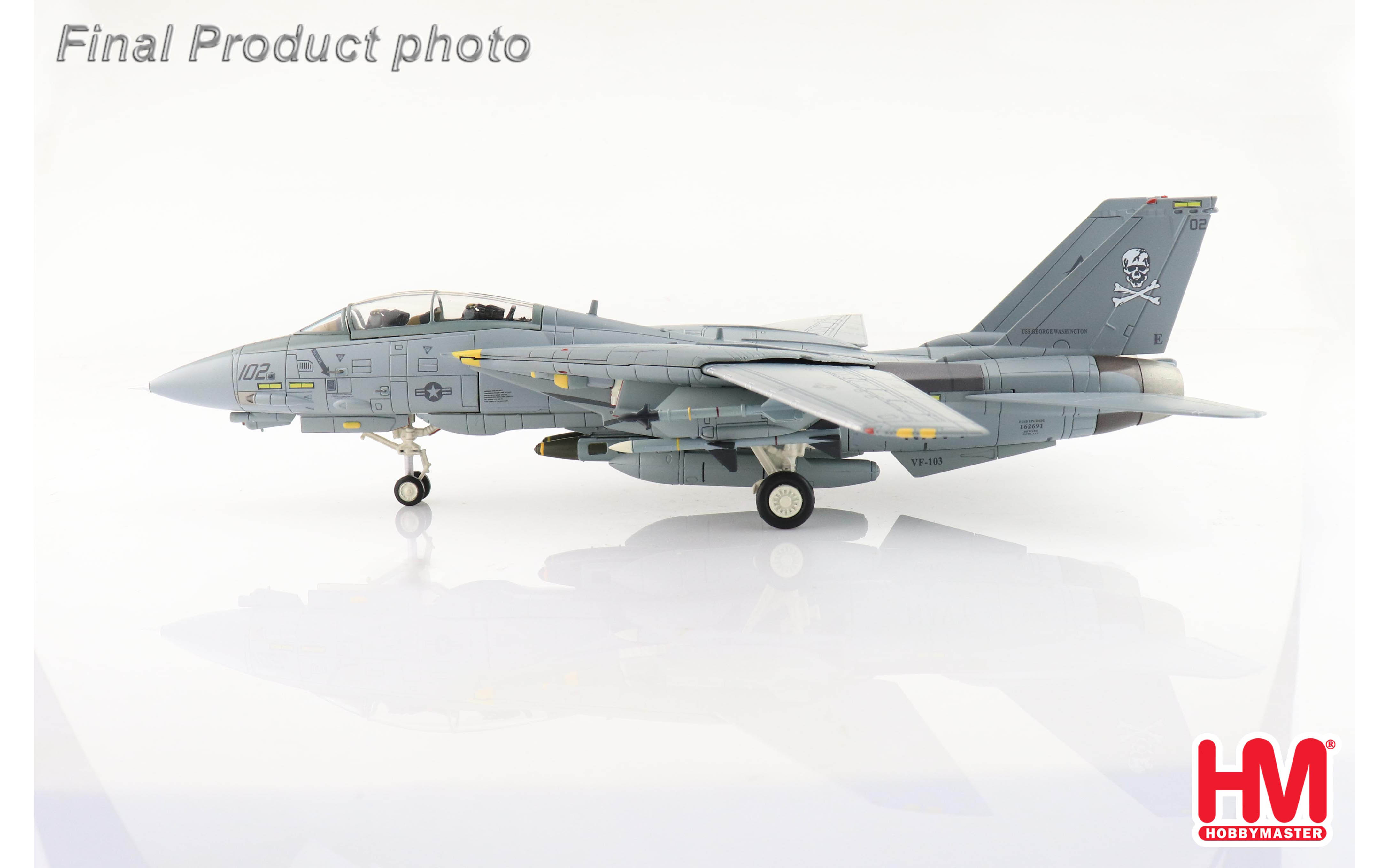 ホビーマスター⭐︎ F-14B Hobby Master 1:72 USN Grumman F-14B Tomcat Fighter - VF-103