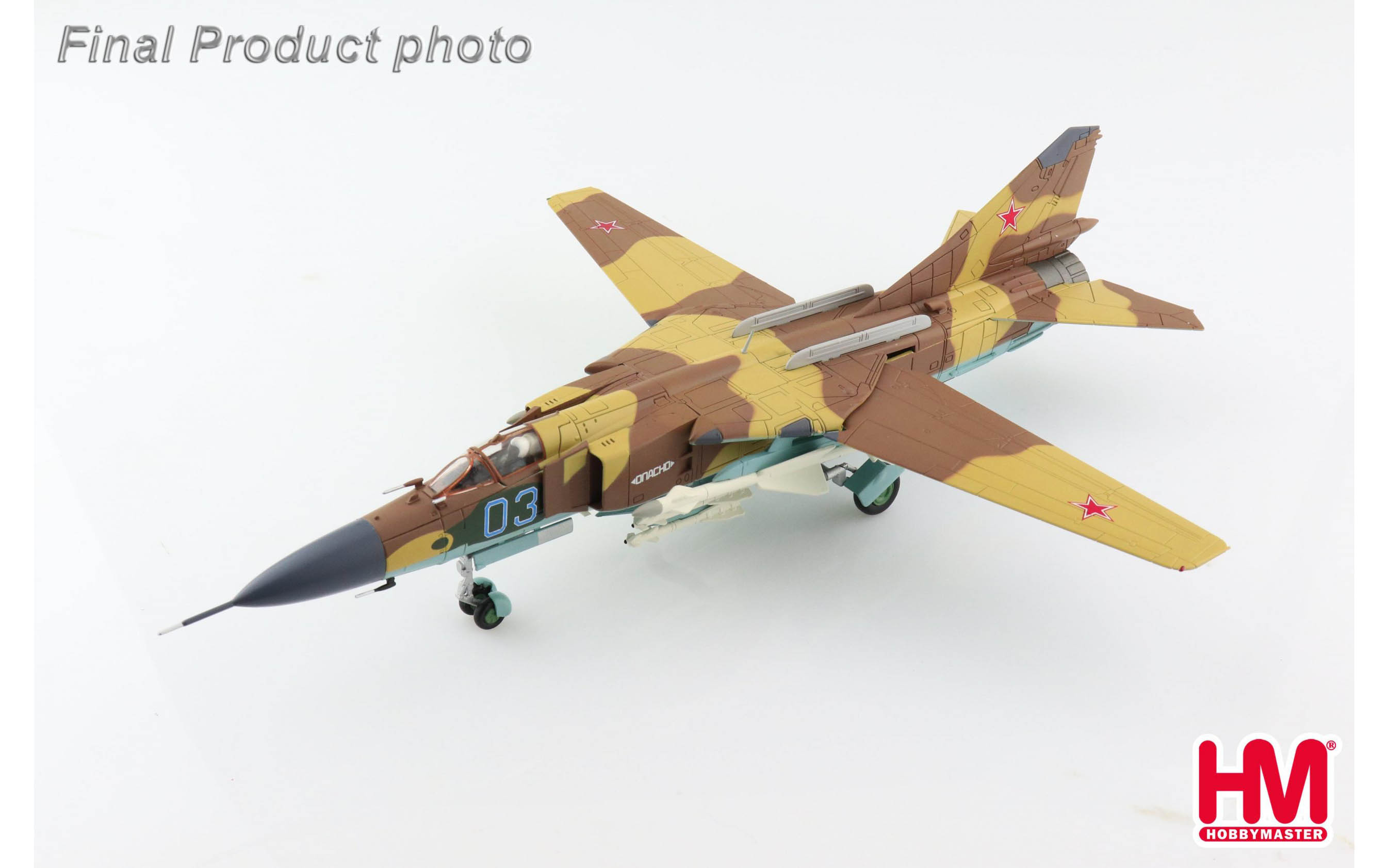 MIG-23MLD - Blue 03, Soviet Air Force, Afghanistan, 1987 - Hobby