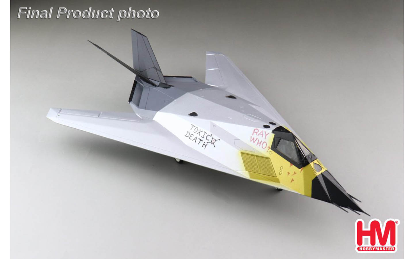 F-117A Nighthawk, Toxic Death, 79-10781, 1991 - Hobby Master