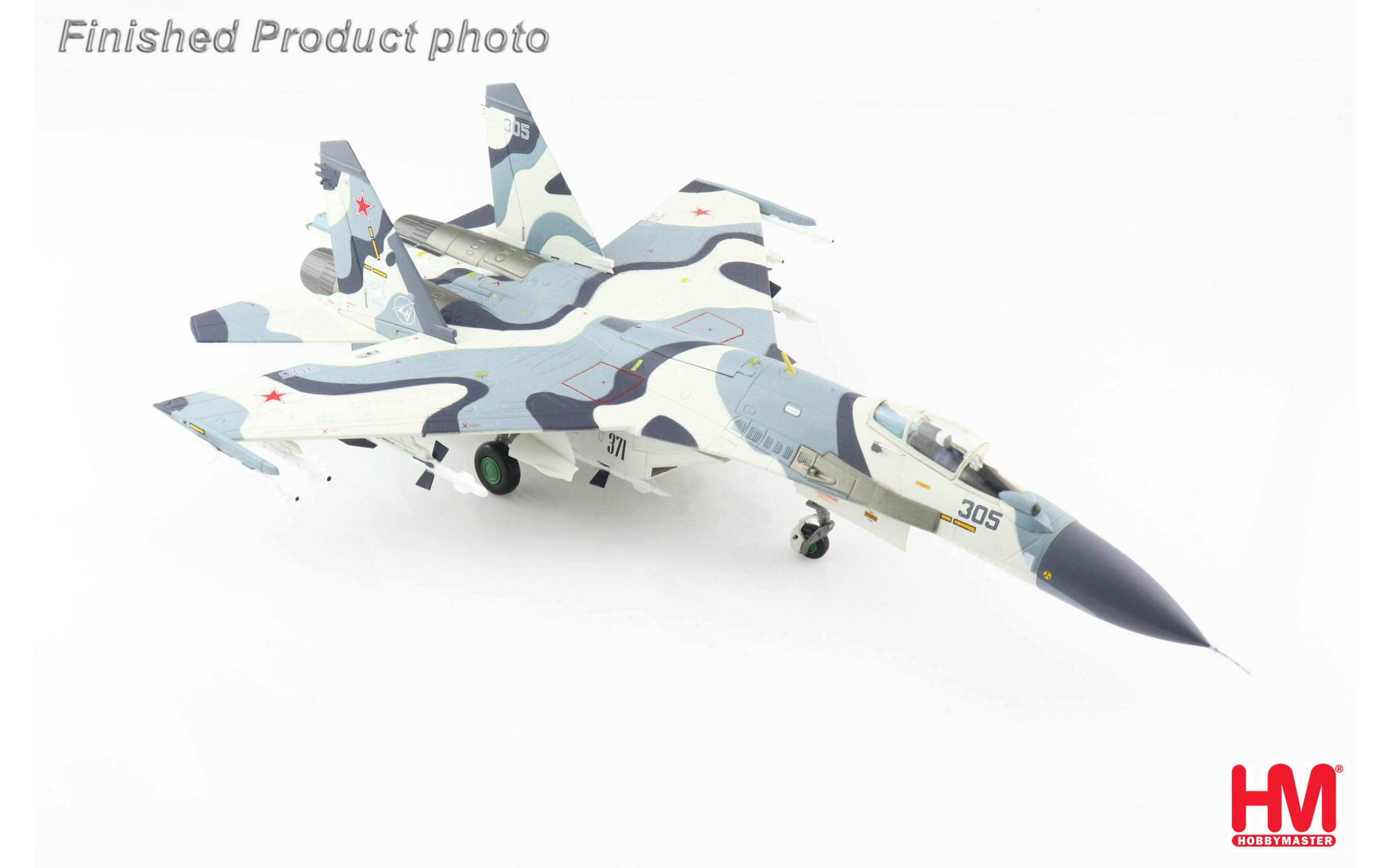 Su-27SKM Flanker B, Blue 305, Airshow Paris - Hobby Master HA6012