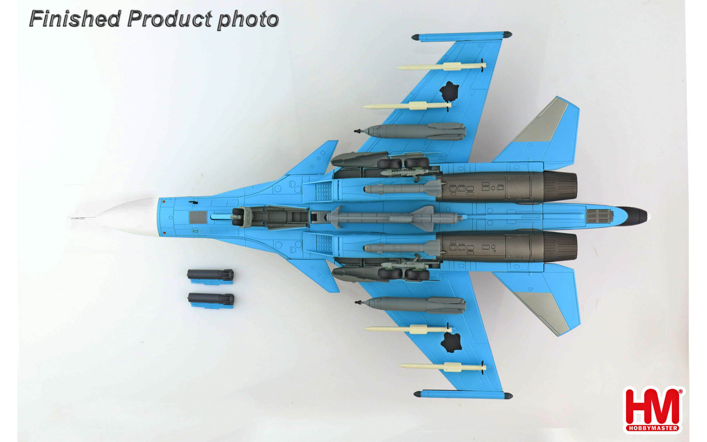 【未使用品】HOBBYMASTER SUKHOI SU-34 HA6305 Su-34 Fullback Fighter Bomber Red 23, Russian Air Force
