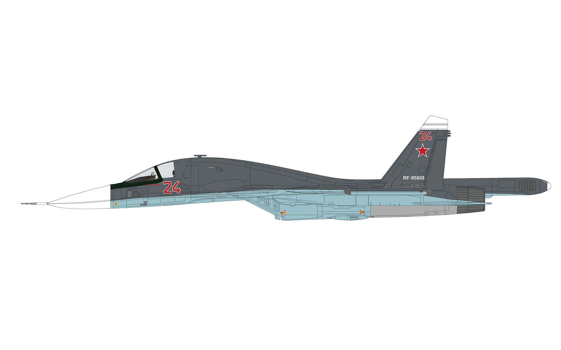 Su-34 1/72 HA6306 ホビーマスター HOBBY MASTER 1/72 (ダイキャスト製) Su-34 フルバック 