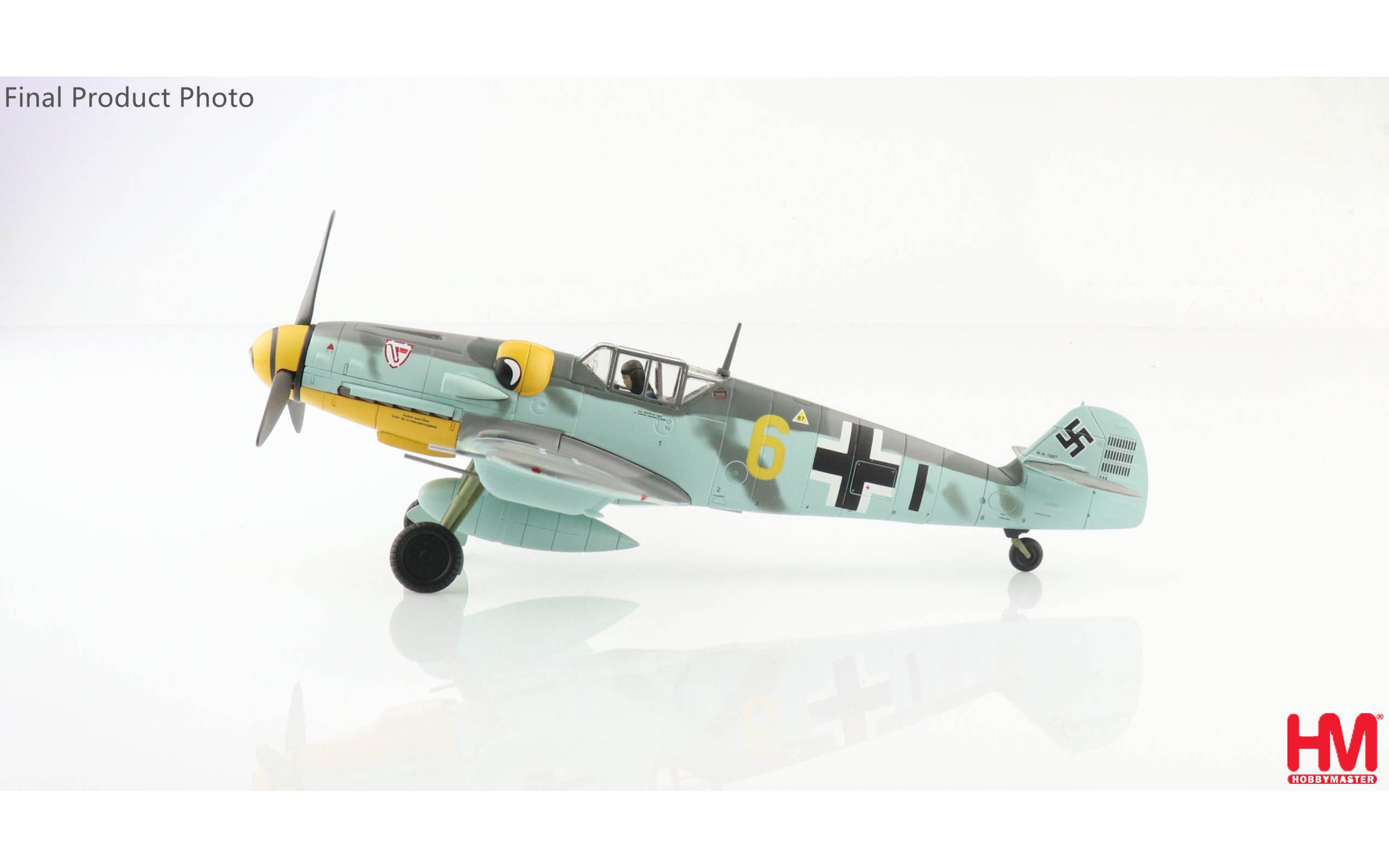 BF 109G-6, Yellow 6, Ofw. Alfred Surau, 9./JG 3, Germany