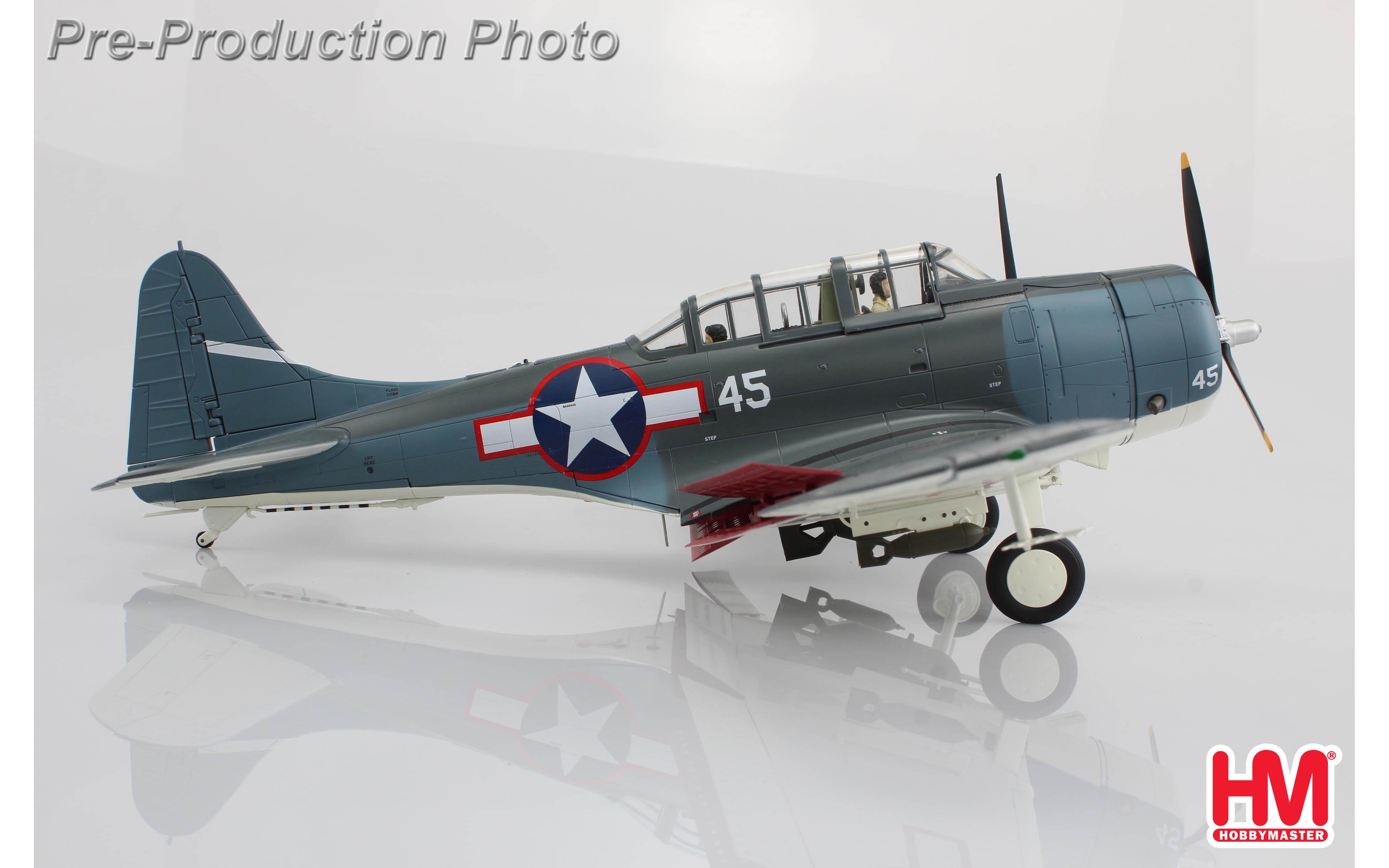 航空機・ヘリコプター HOBBY MASTER Douglas SBD Dauntless 1/32 SBD-5 Dauntless 1:32 Diecast Model - Hobby Master HM-HA0215