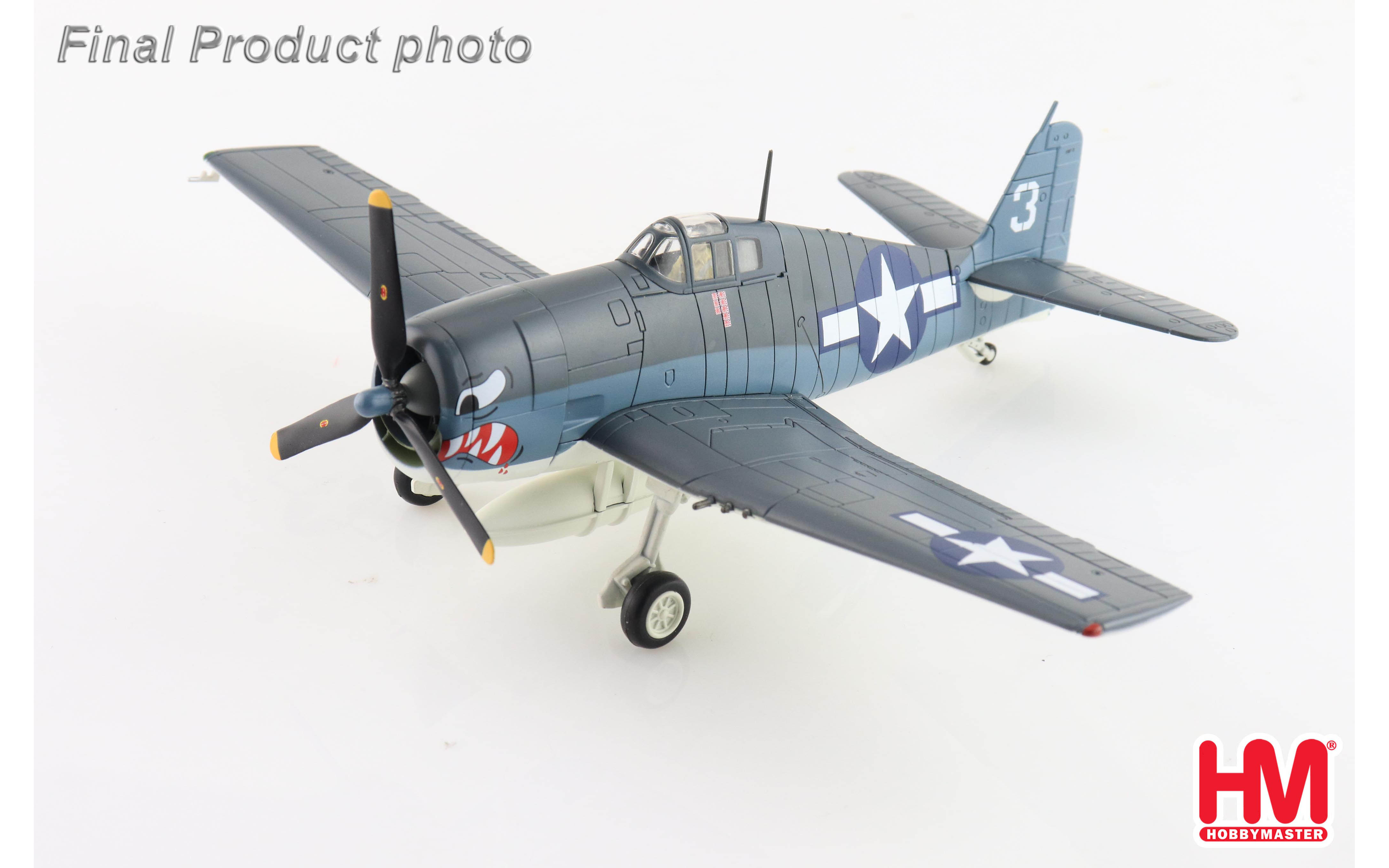 HMホビーマスター グラマンF6F-3 Hellcat 1/72 ホビーマスター 1/72 F6F-3 ヘルキャット アメリカ海軍 第38航空