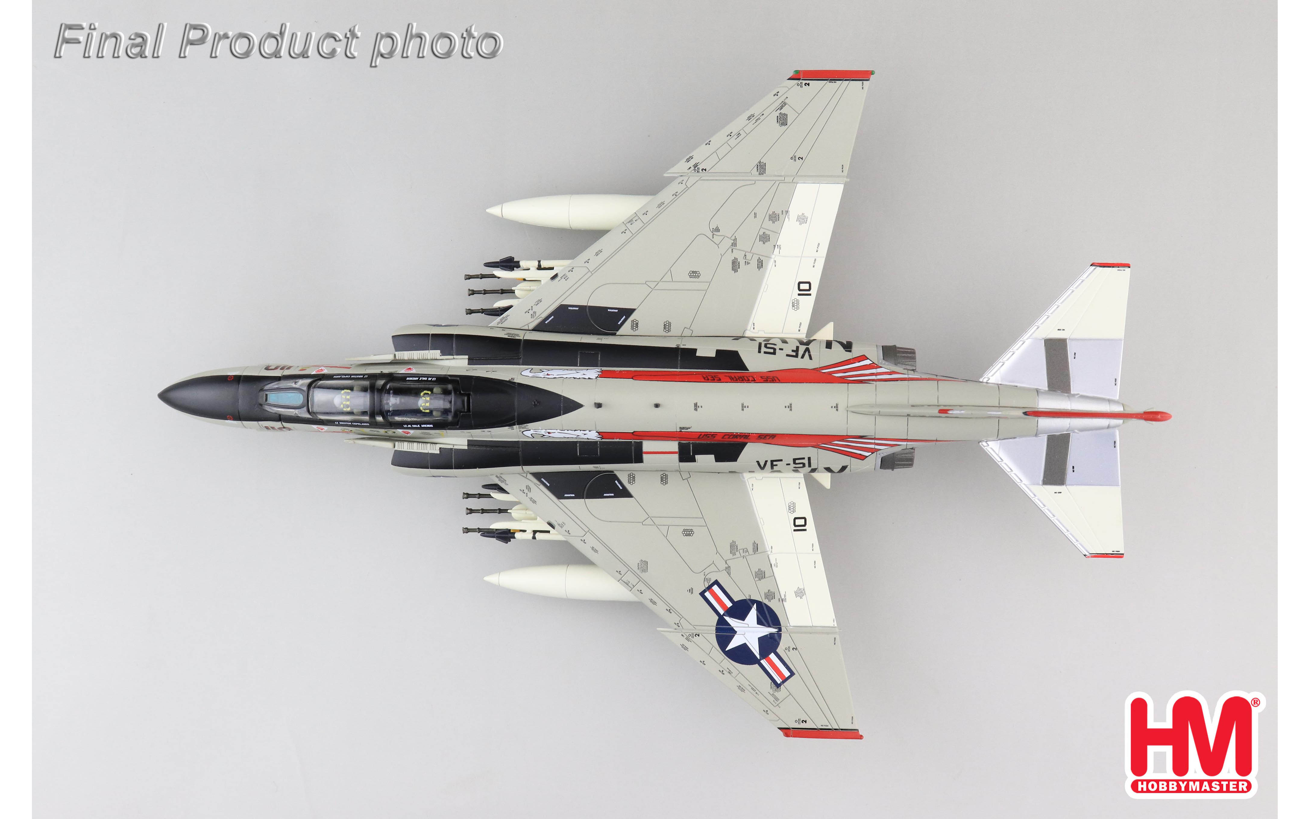 thumbnail image 2 of 1:33 Scale Phantom F-4B 'MiG Killer' Fighter DIY Paper Model Kit – Unbuilt, Militaria Theme 2 of 5