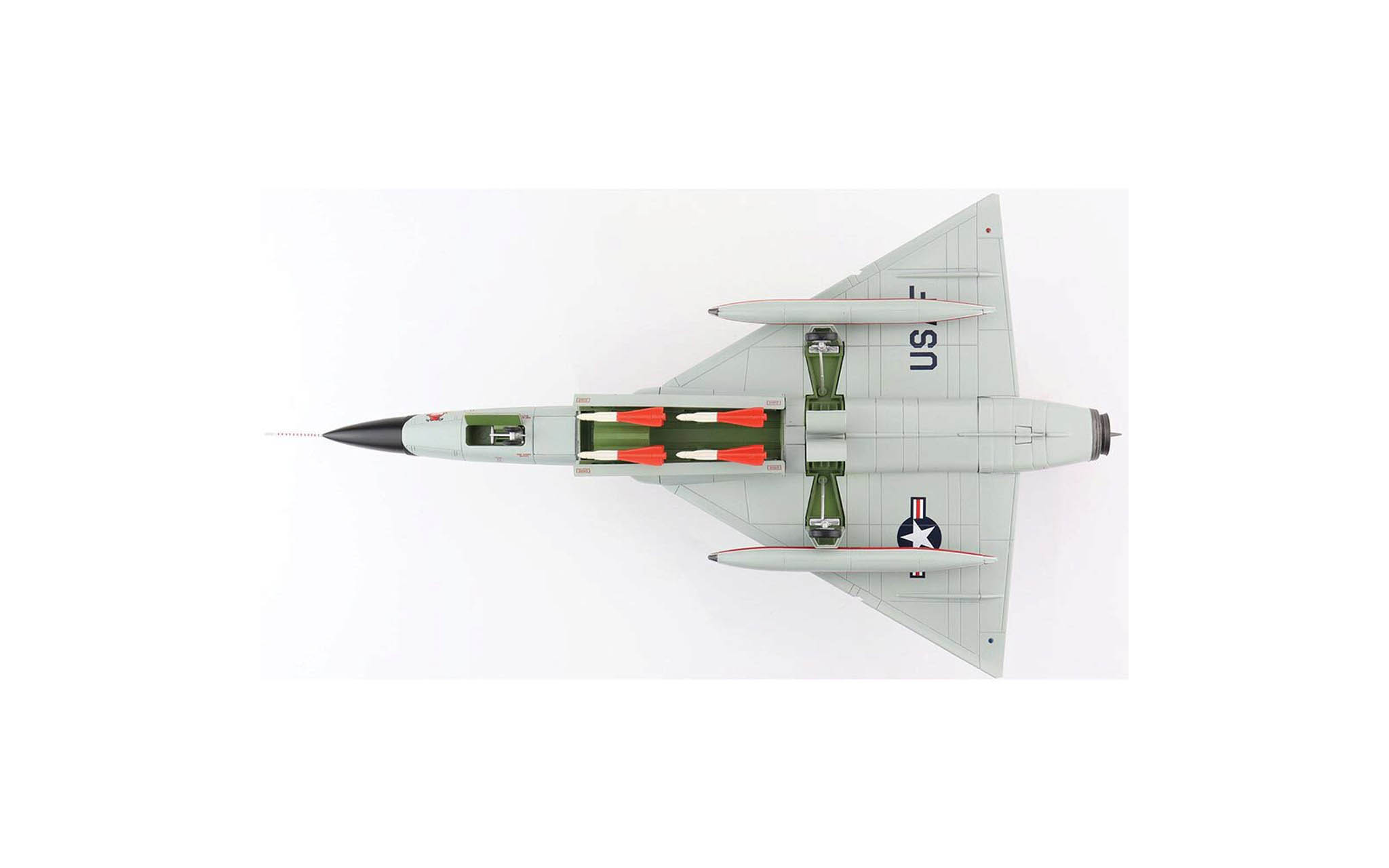 F-106A Delta Dart, Red Bulls, Sawyer AFB, 1970s - Hobby Master