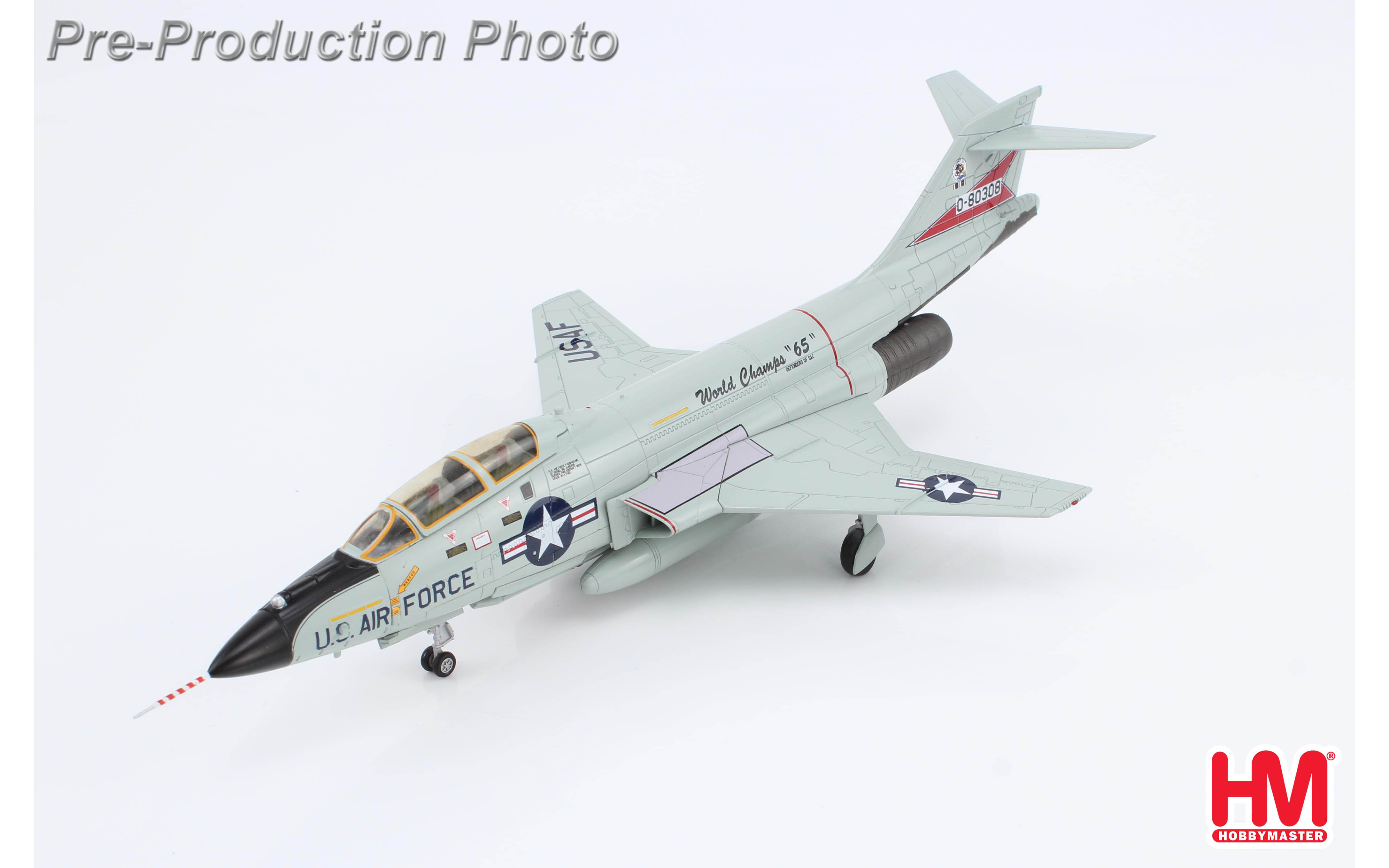 F-101B Vooodoo, World Champs 65, 50-80308, 62nd FIS, USAF, KI