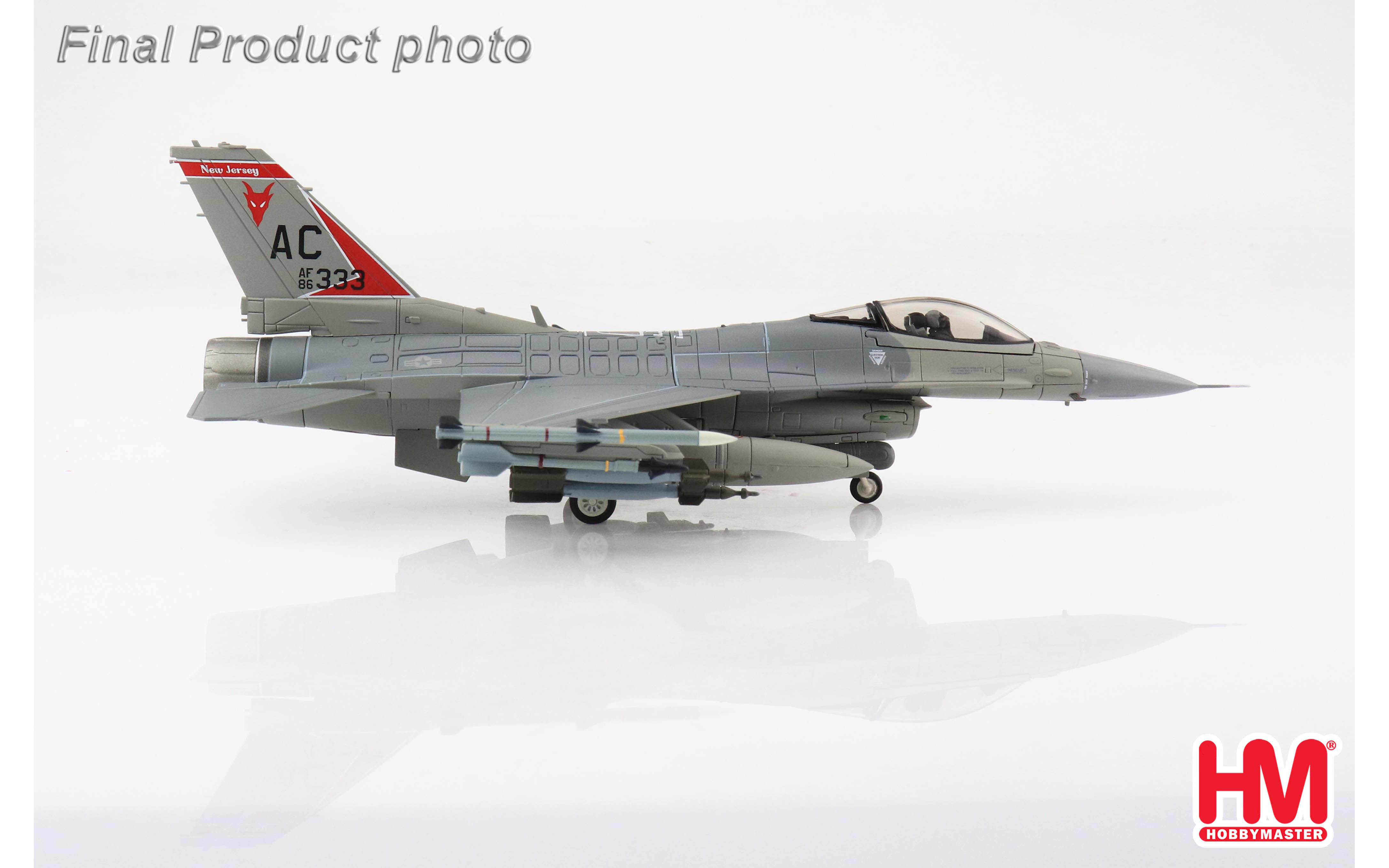 F-16C Fighting Falcon, 119th FS, New Jersey ANG, 2016 - Hobby
