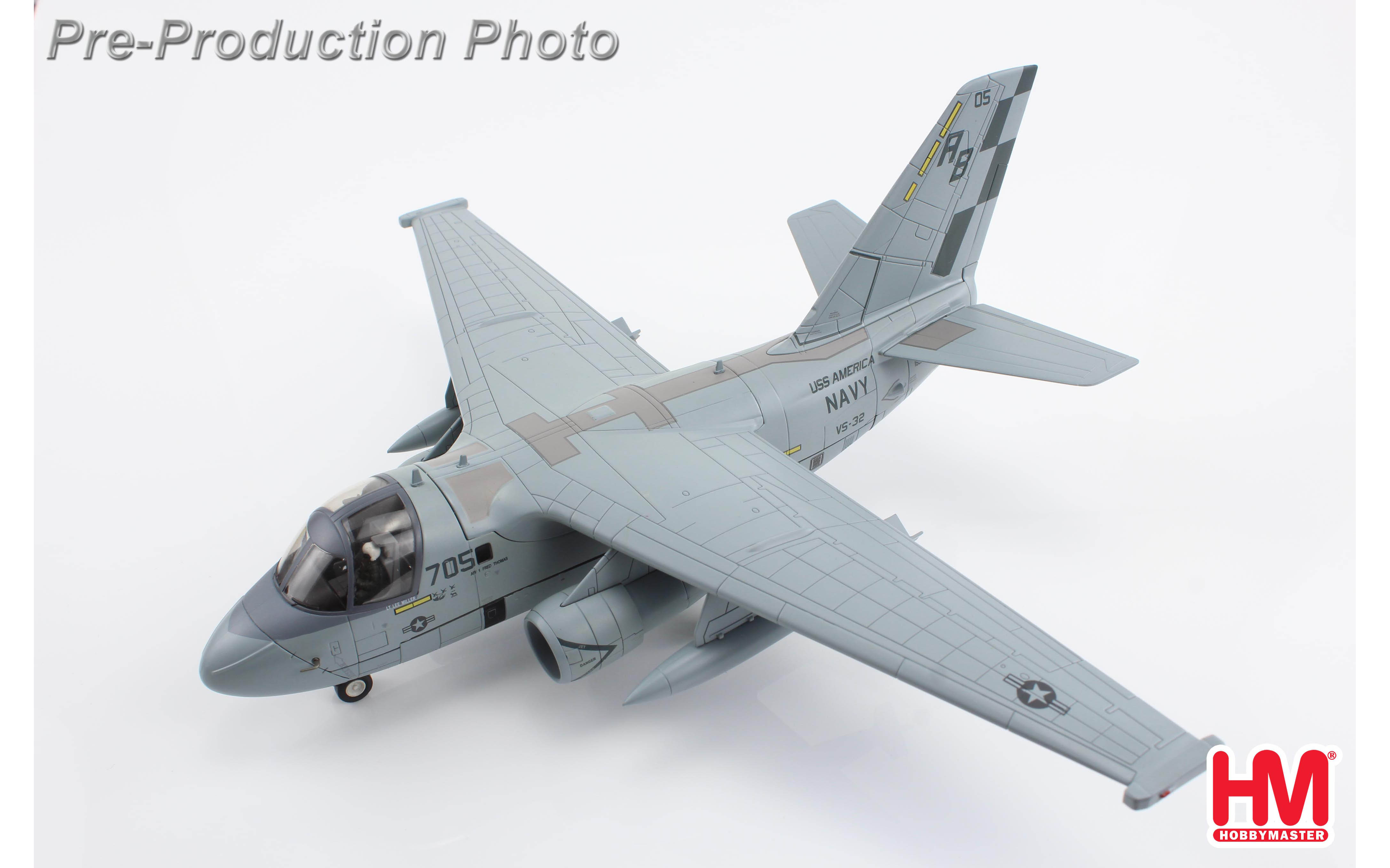 日本陸海軍の測定？ S-3 Viking, VS-32, Maulers, USS America - Hobby Master