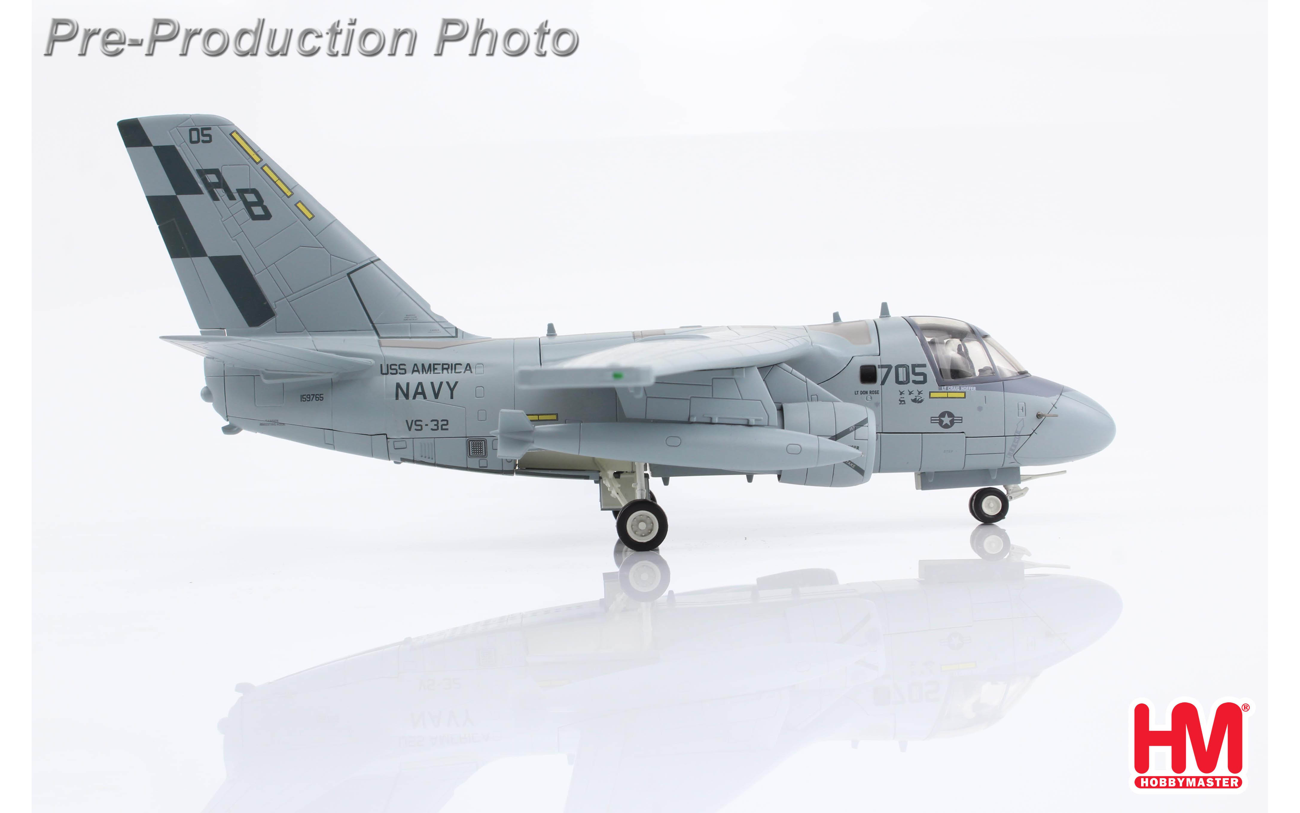S-3 Viking, VS-32, Maulers, USS America - Hobbymaster HA4912