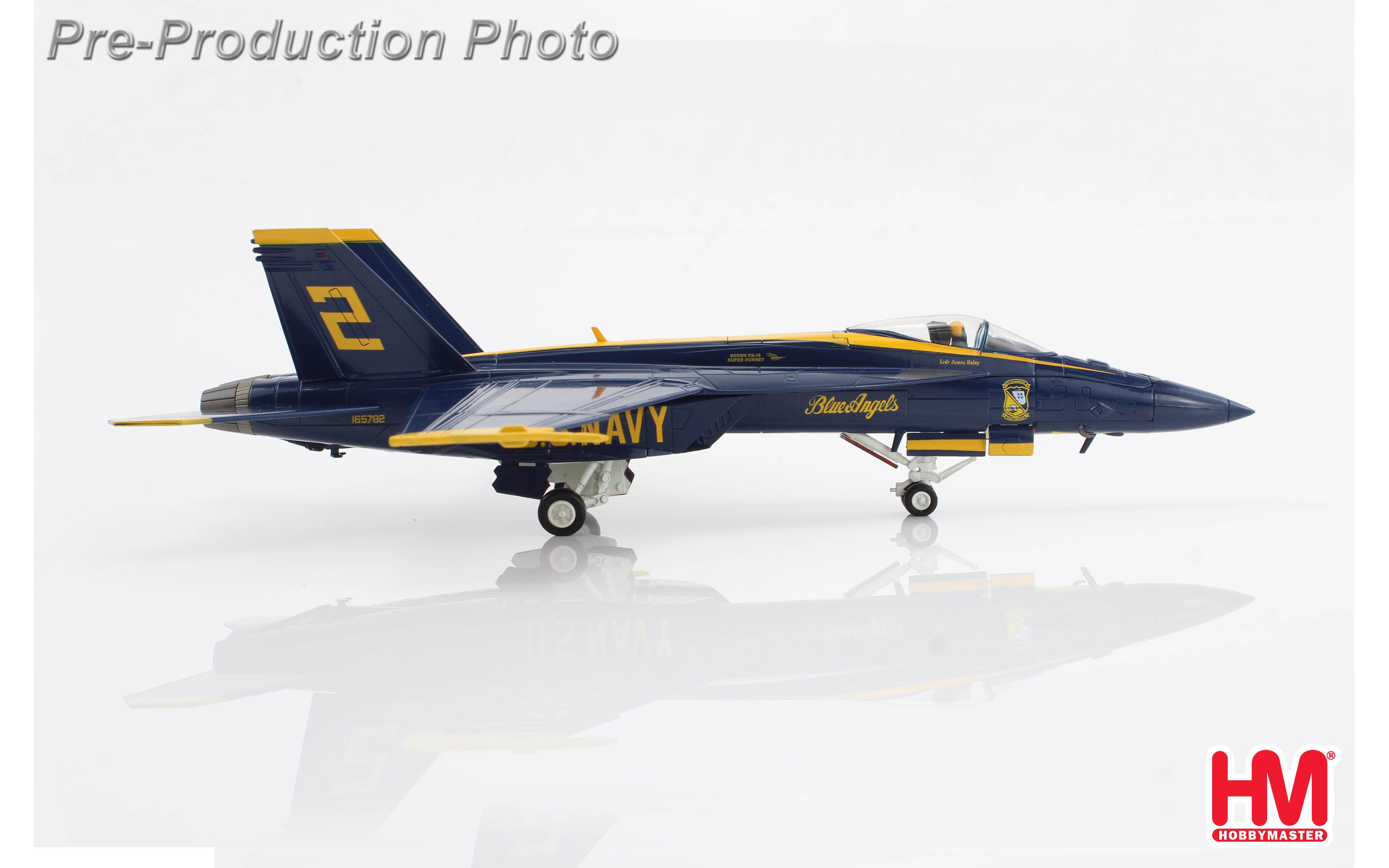 F/A-18E Blue Angels No.2 airplane, US Navy, 2021