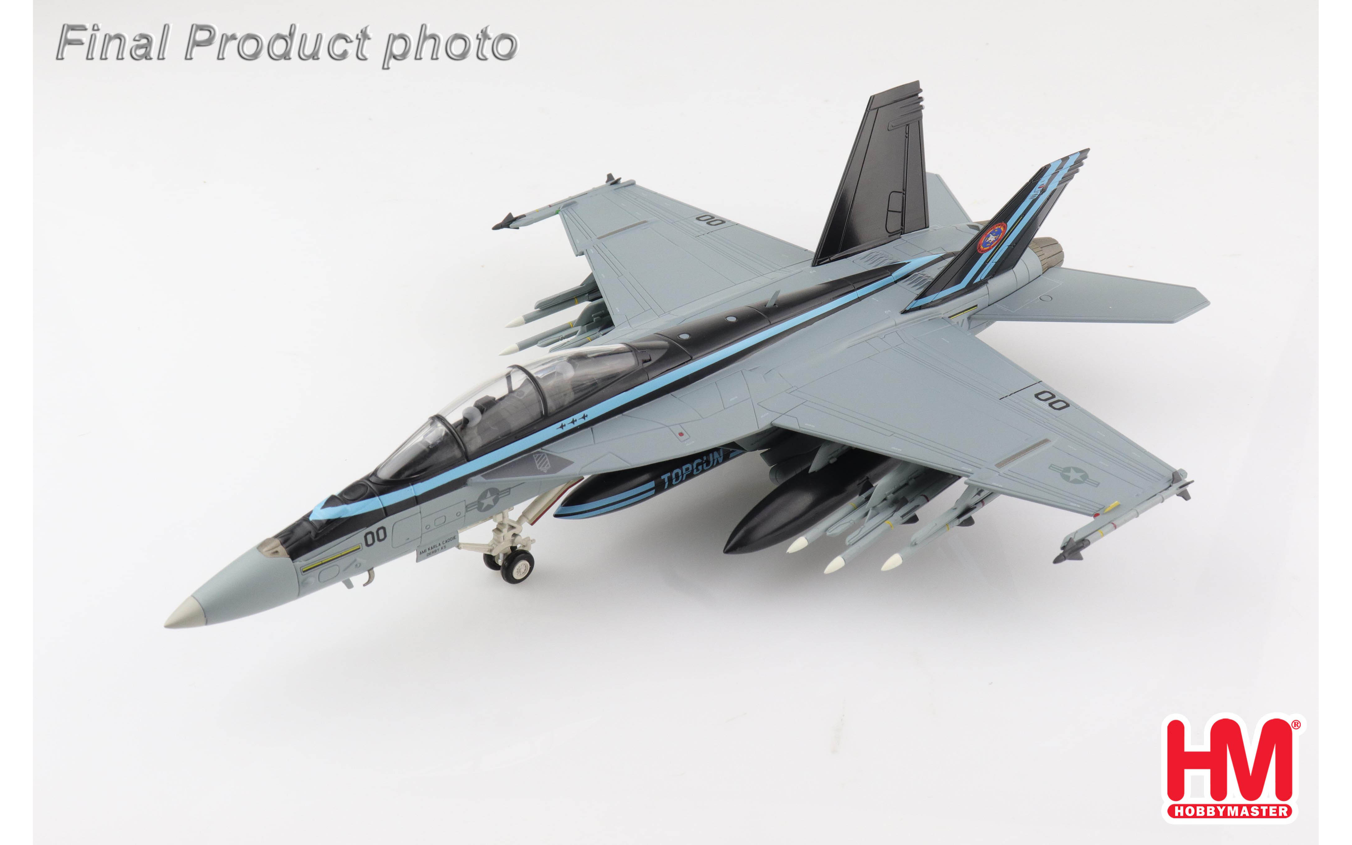 【未使用品】HOBBYMASTER F/A-18E TOPGUN HA5129 Hobby Master 1/72 HA5129 F/A-18E Super Hornet USN Top Gun