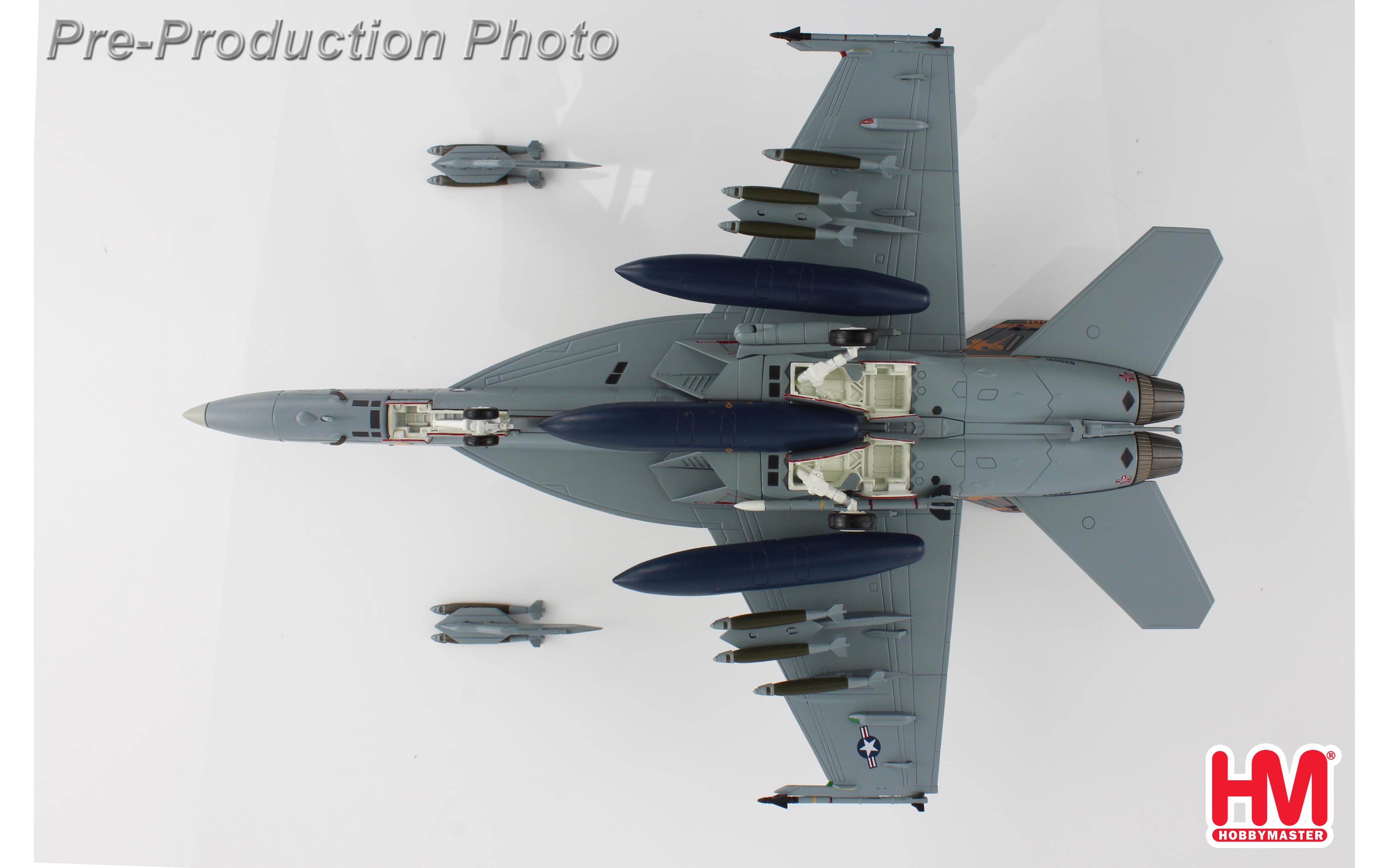ミニカー　1/72 F/A-18F スーパーホーネット ”VFA-32 ファイティング・ソードマン 2023” [HA5137] F/A-18F Super Hornet, VFA-32, Fighting Swordsmen, EAA