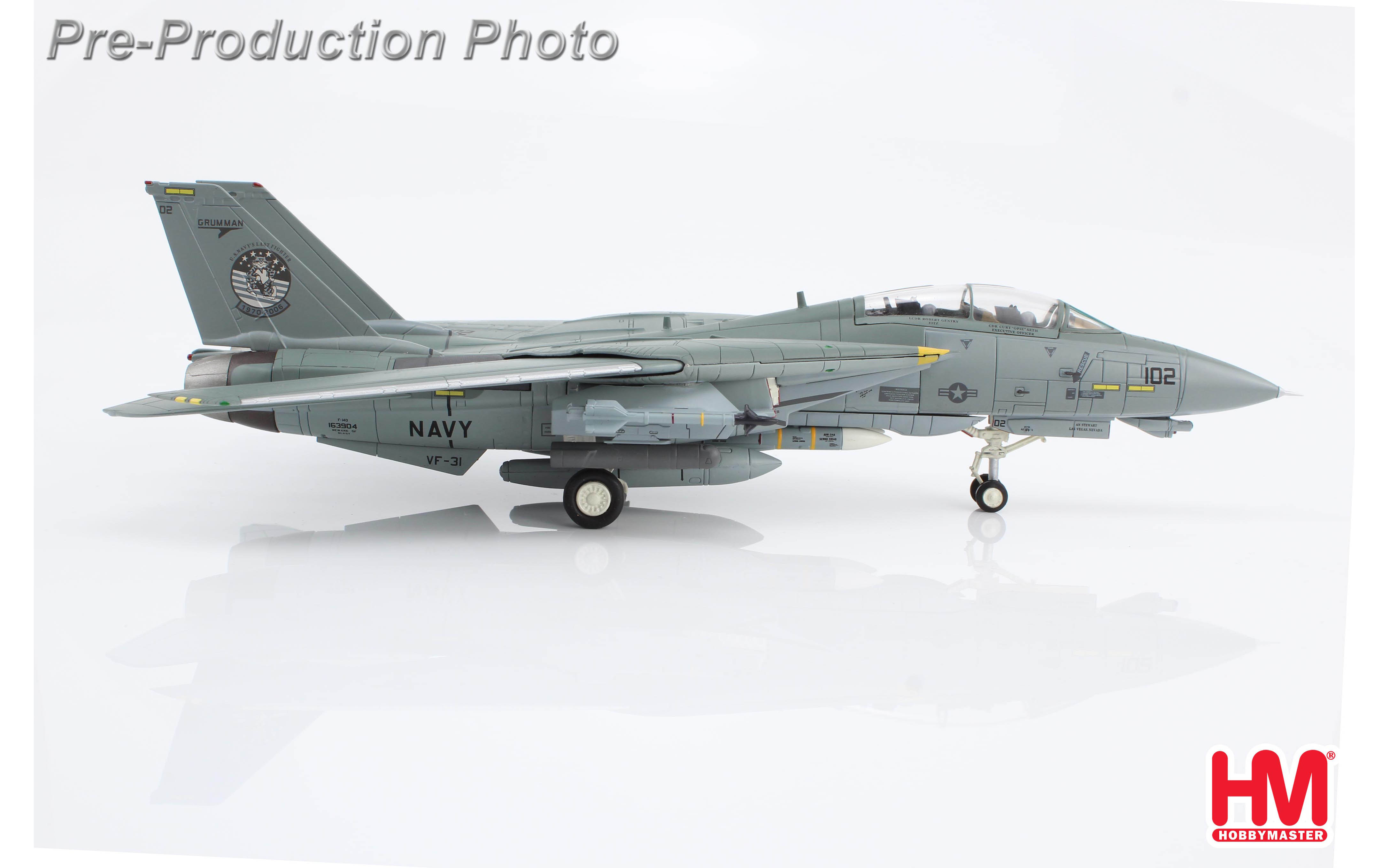 Grumman F-14D, Tomcat Sunset, BuNo 163904, VF-31, Sept 2006