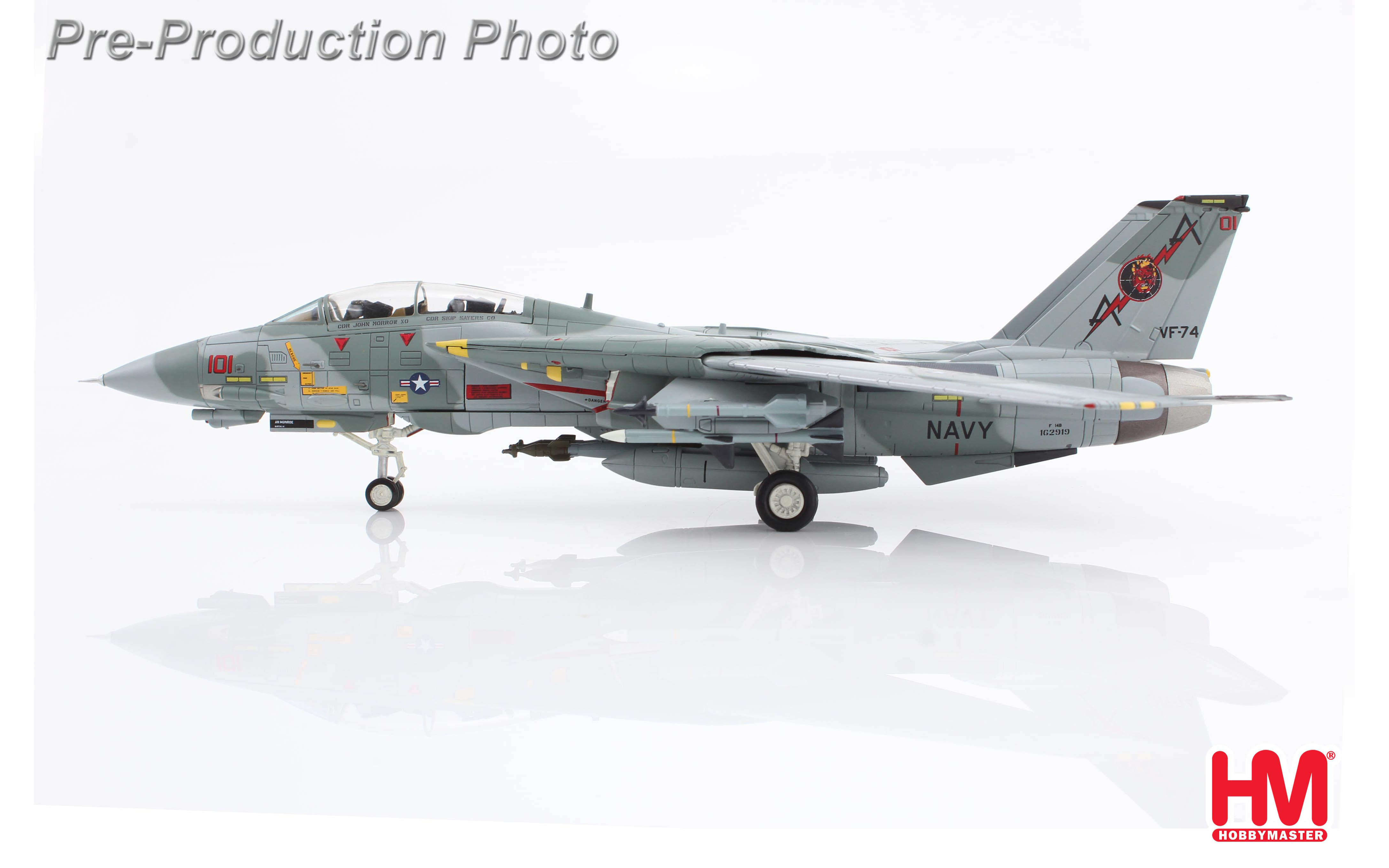 【未使用品】HOBBYMASTER F-14D TOMCAT HA5202 Hobby Master F-14D アメリカ海軍 第31戦闘飛行隊 「トムキャッ