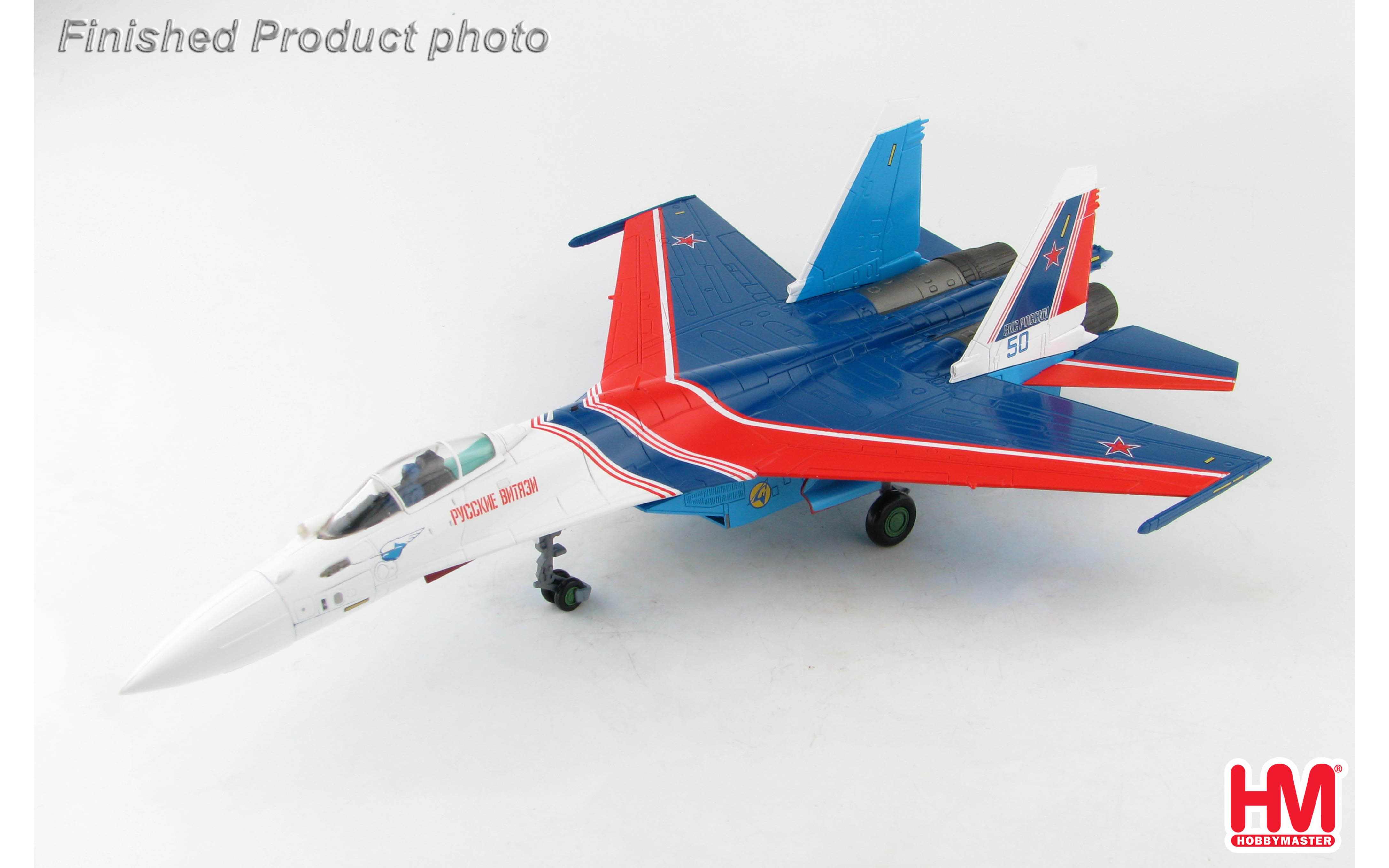 Su-35S Flanker E, Russian Knights, Blue 50 - Hobby Master