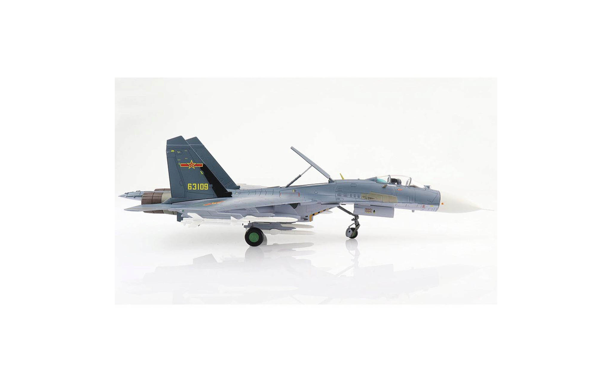 【未使用品】HOBBYMASTER J-11BG (SU-27) HA6016 HOBBY MASTER HA6016 Shenyang J-11BG Flanker-L PLAAF #63109 South