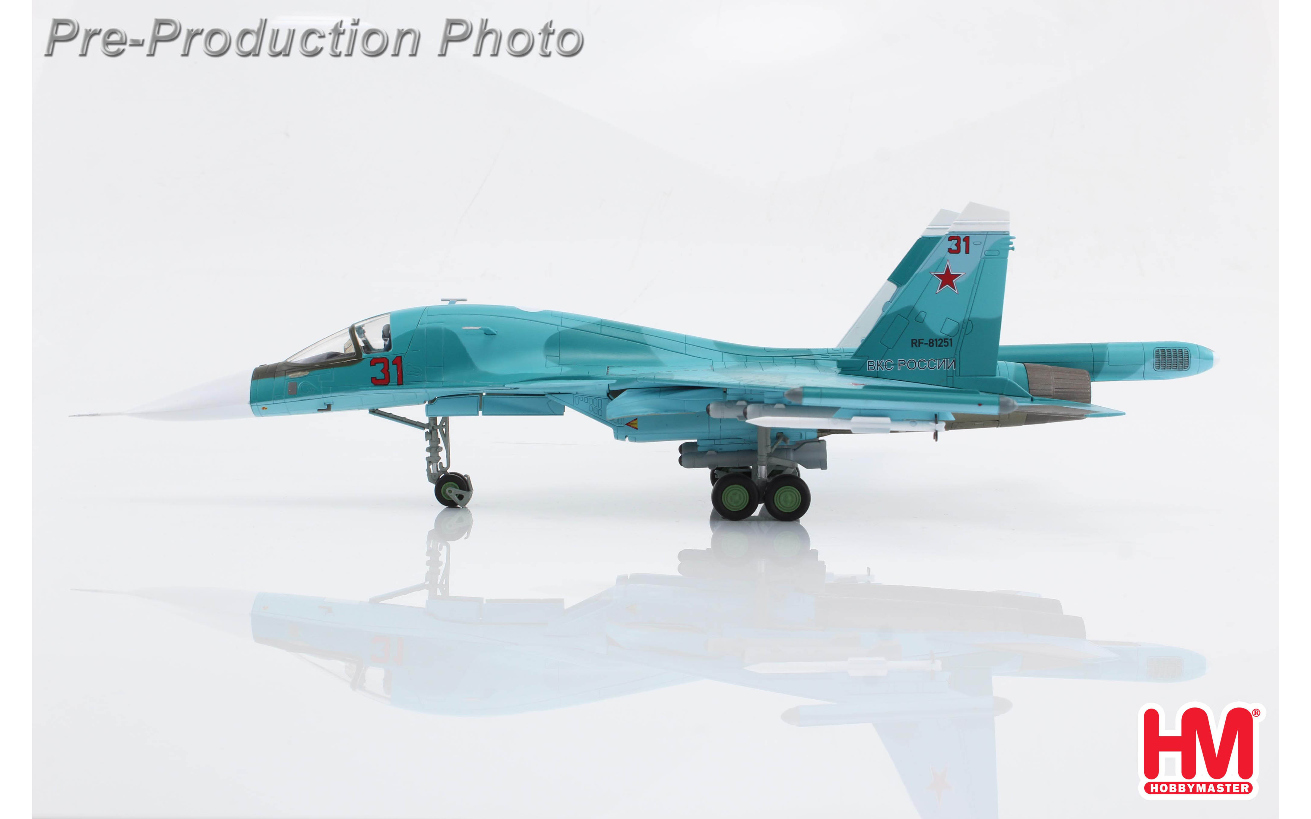 Su-34 Fighter Bomber, Battle for Kyiv, Red 31, 277th Bomber