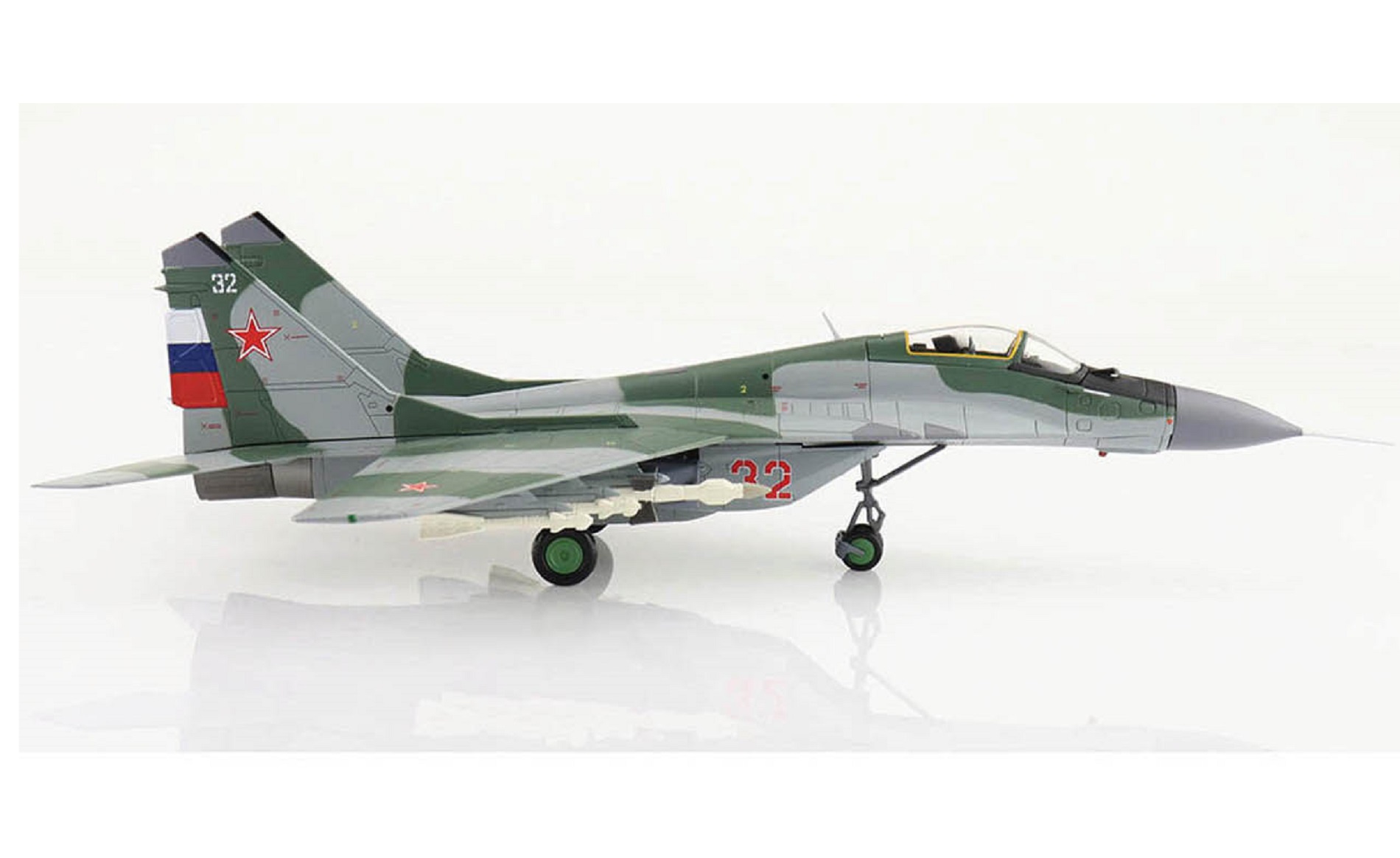 MIG-29A Fulcrum Red 32, 960th FR, Russian Air Force, 1997 - Hobby