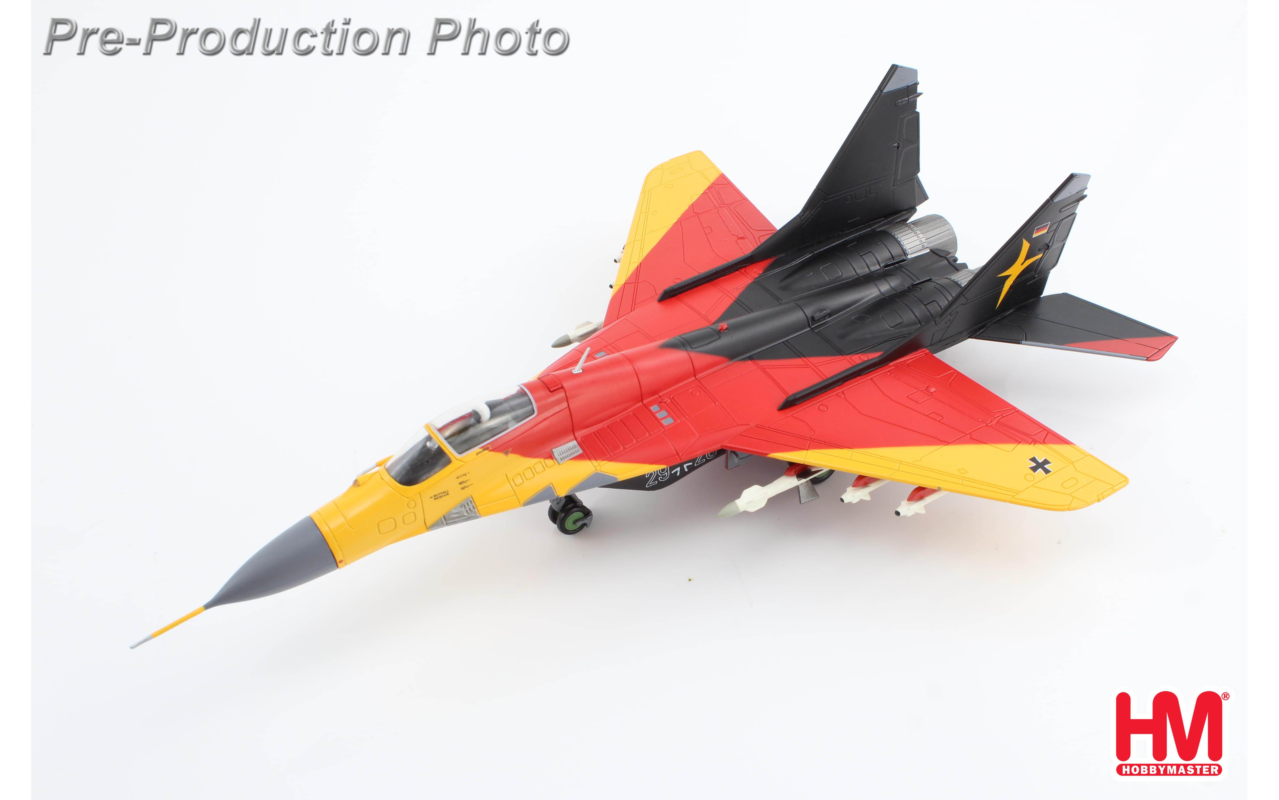 MIG-29A Fulcrum 29+20, JG-73, Steinhoff, Laage Air Base, 2001