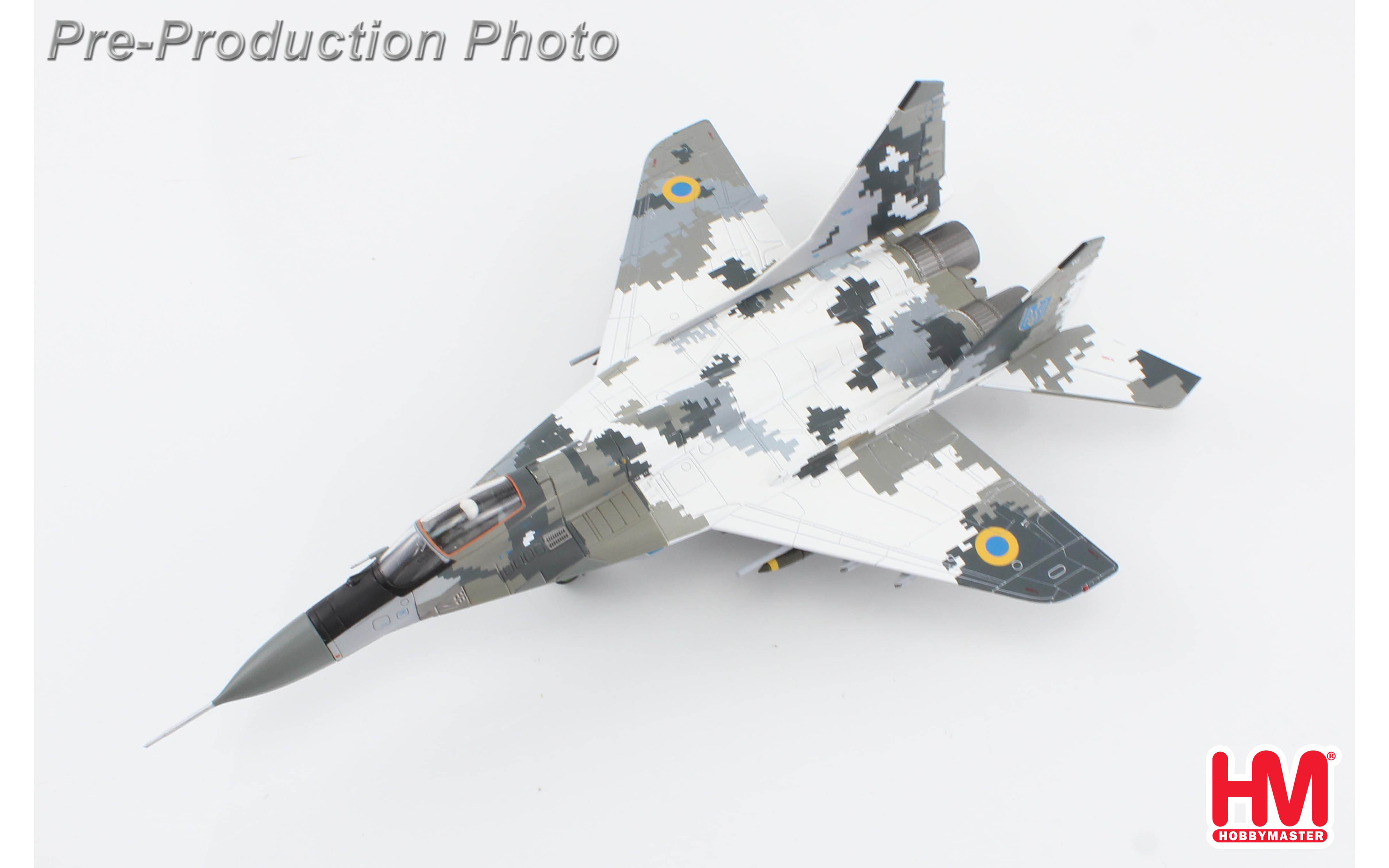 MIG-29 9-13, Fulcrum C, Bort 02, Ukrainian Air Force with 2 x JDAM