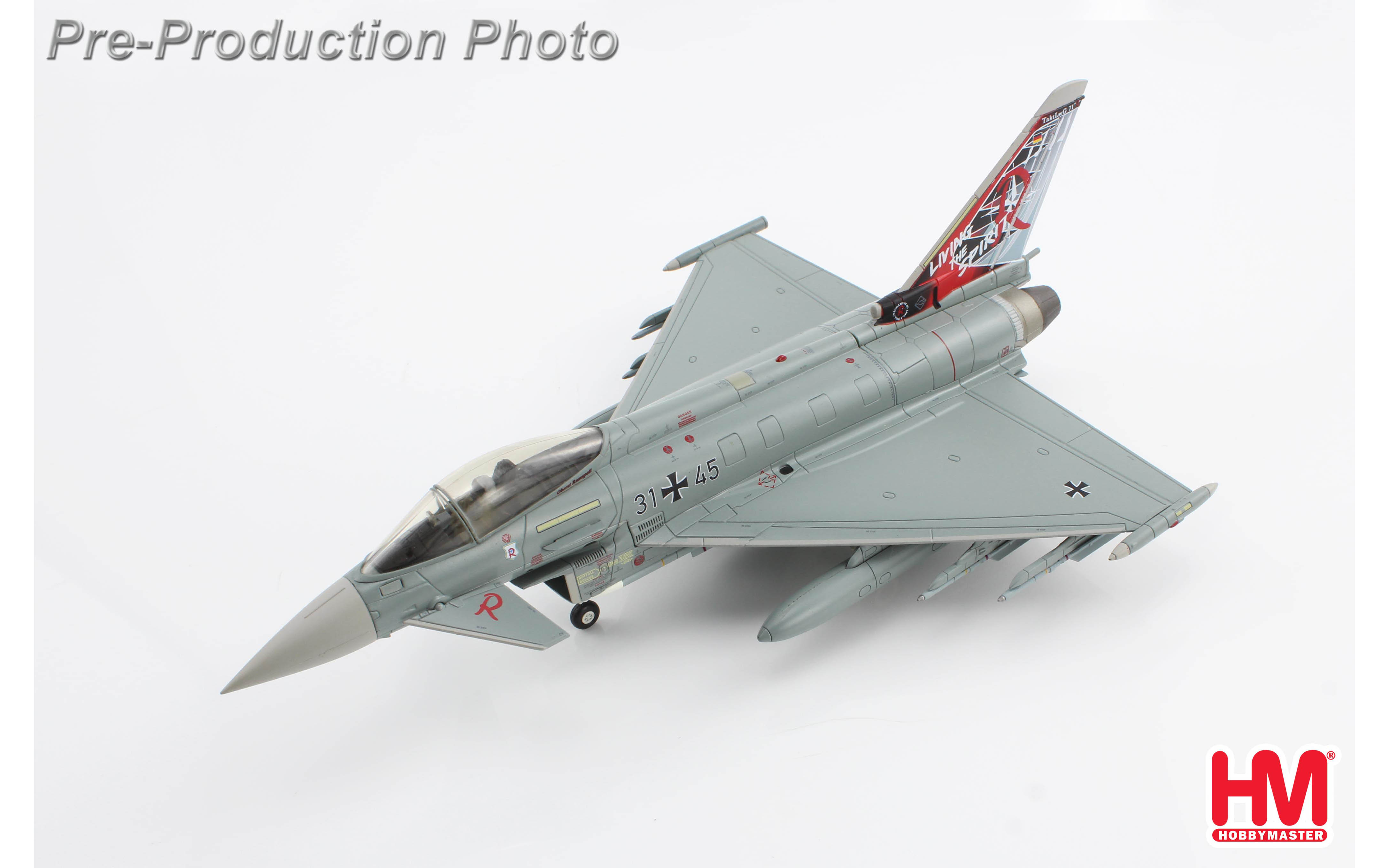 Eurofighter EF-2000 31+45, Luftwaffe, 2021 - Hobby Master