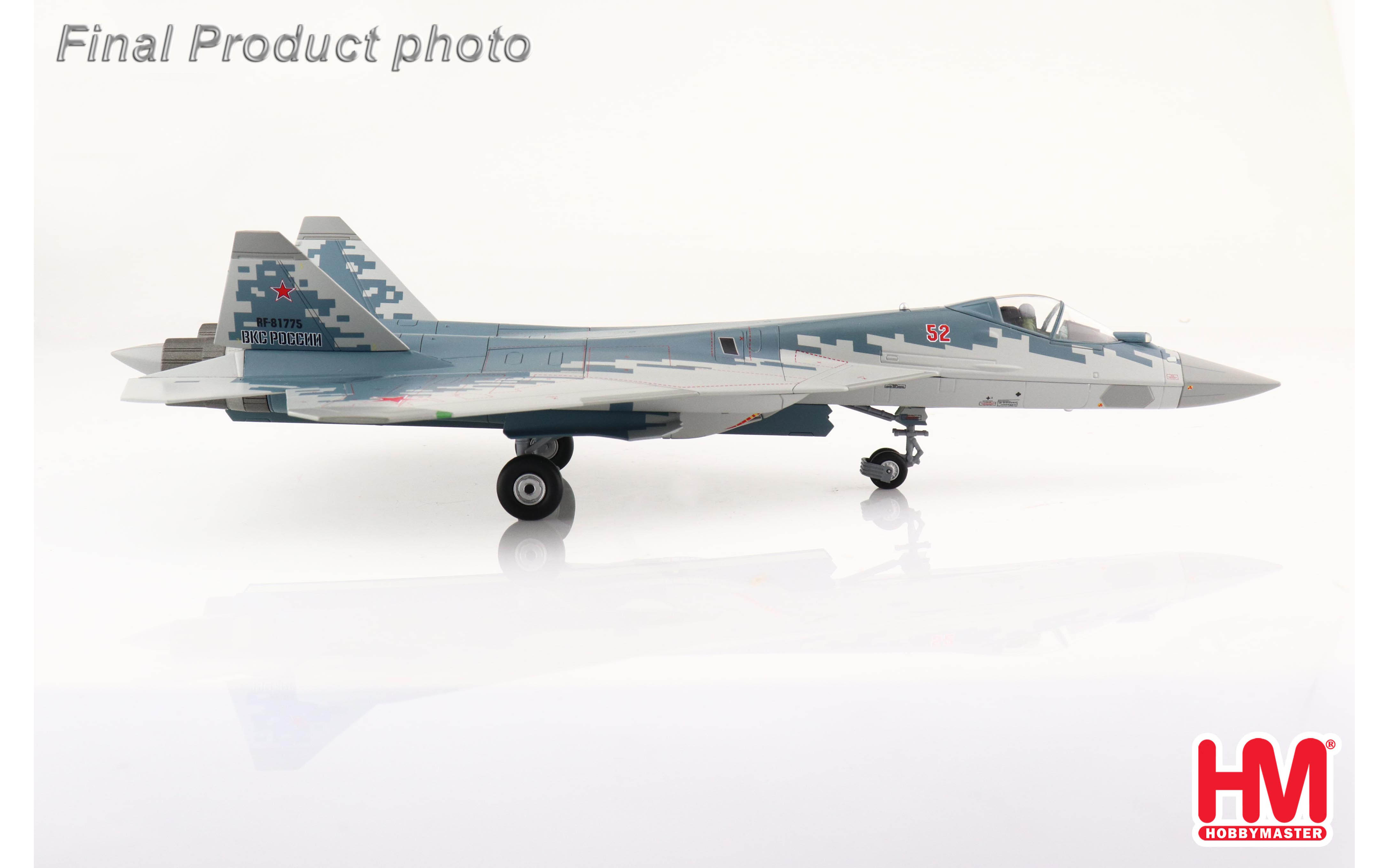 ミリタリー HM F/A-18F HA5120 / SU57 HA6804 F/A-18F Super Hornet 1:72 Diecast Model - Hobby Master HM