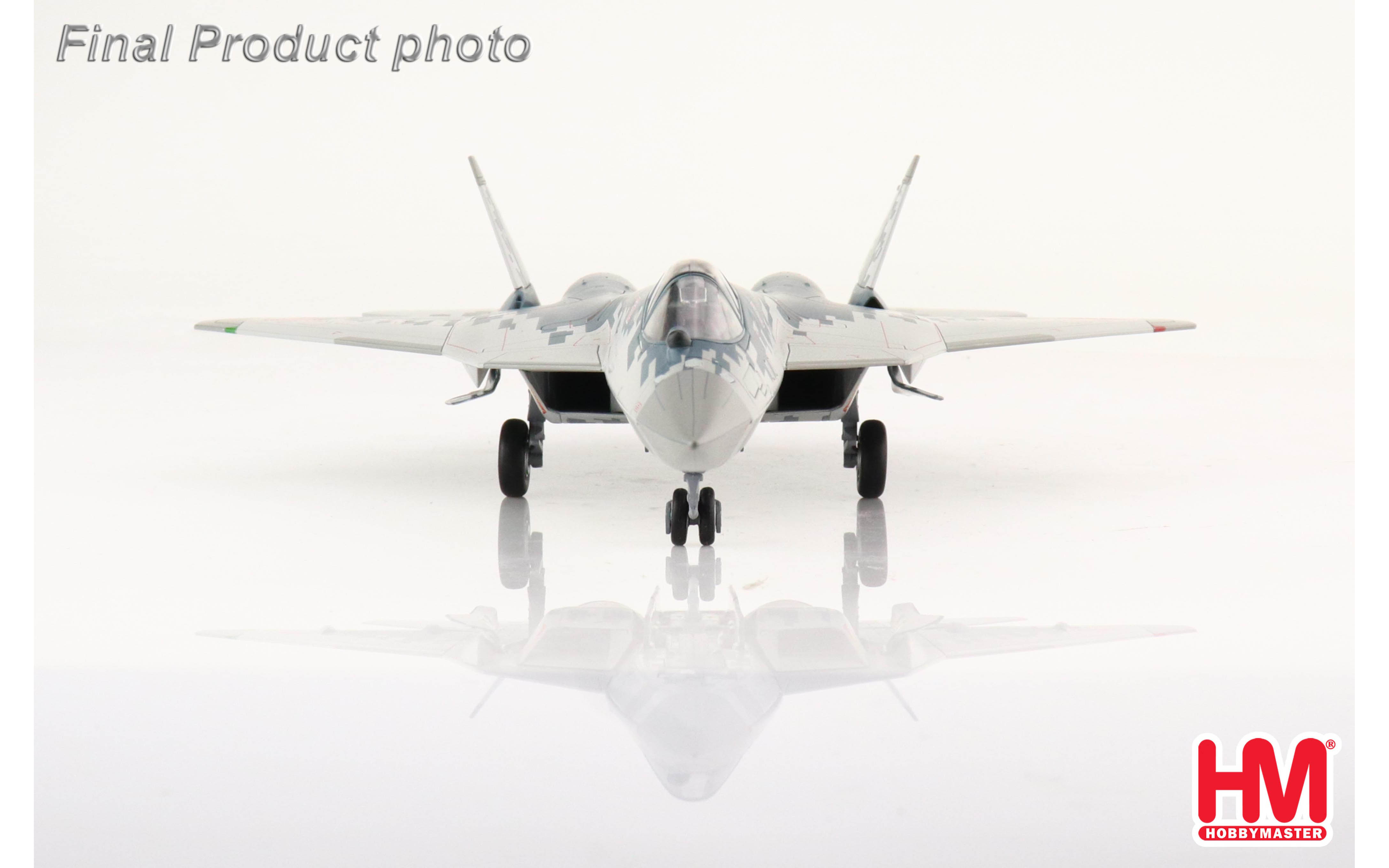 Su-57 Stealth Fighter Red 52, Russian Air Force, 2022 (with