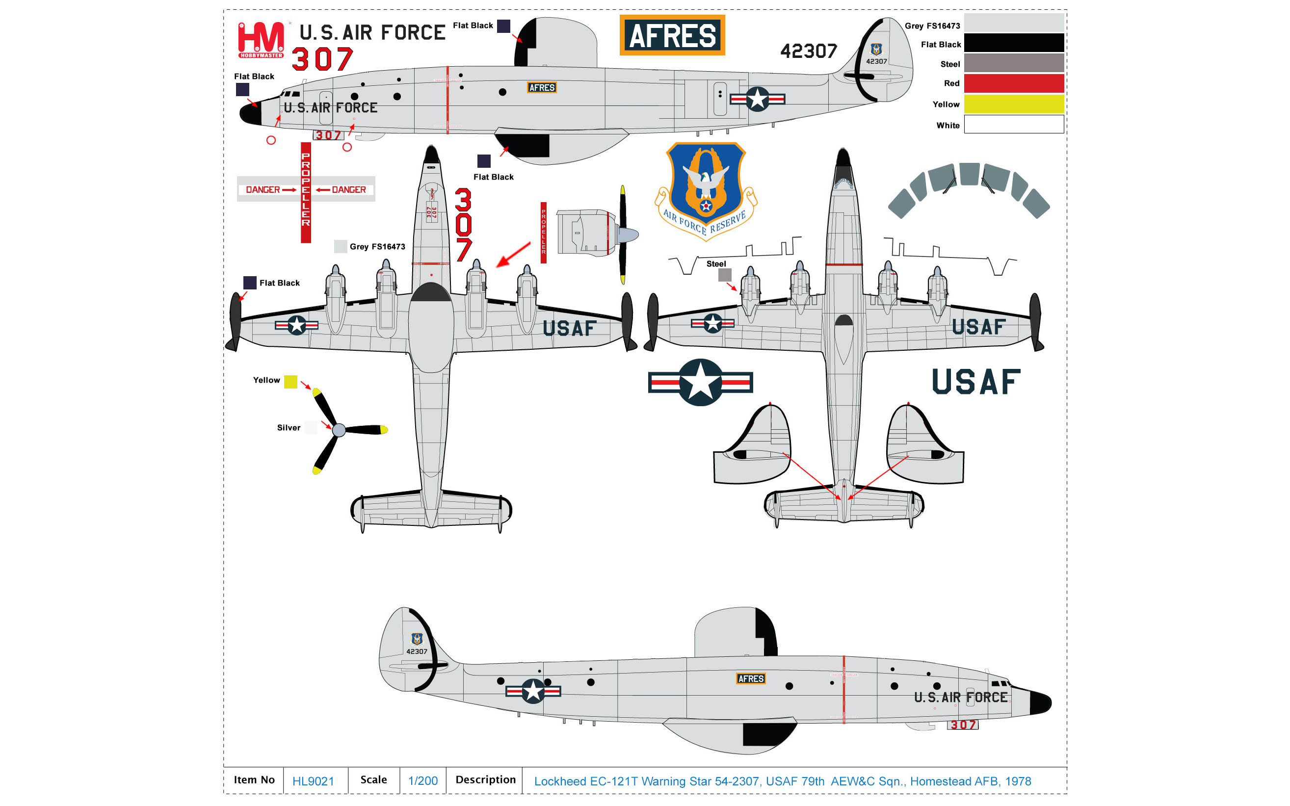 Lockheed EC-121T Warning Star, USAF 79th AEW&C Sqn