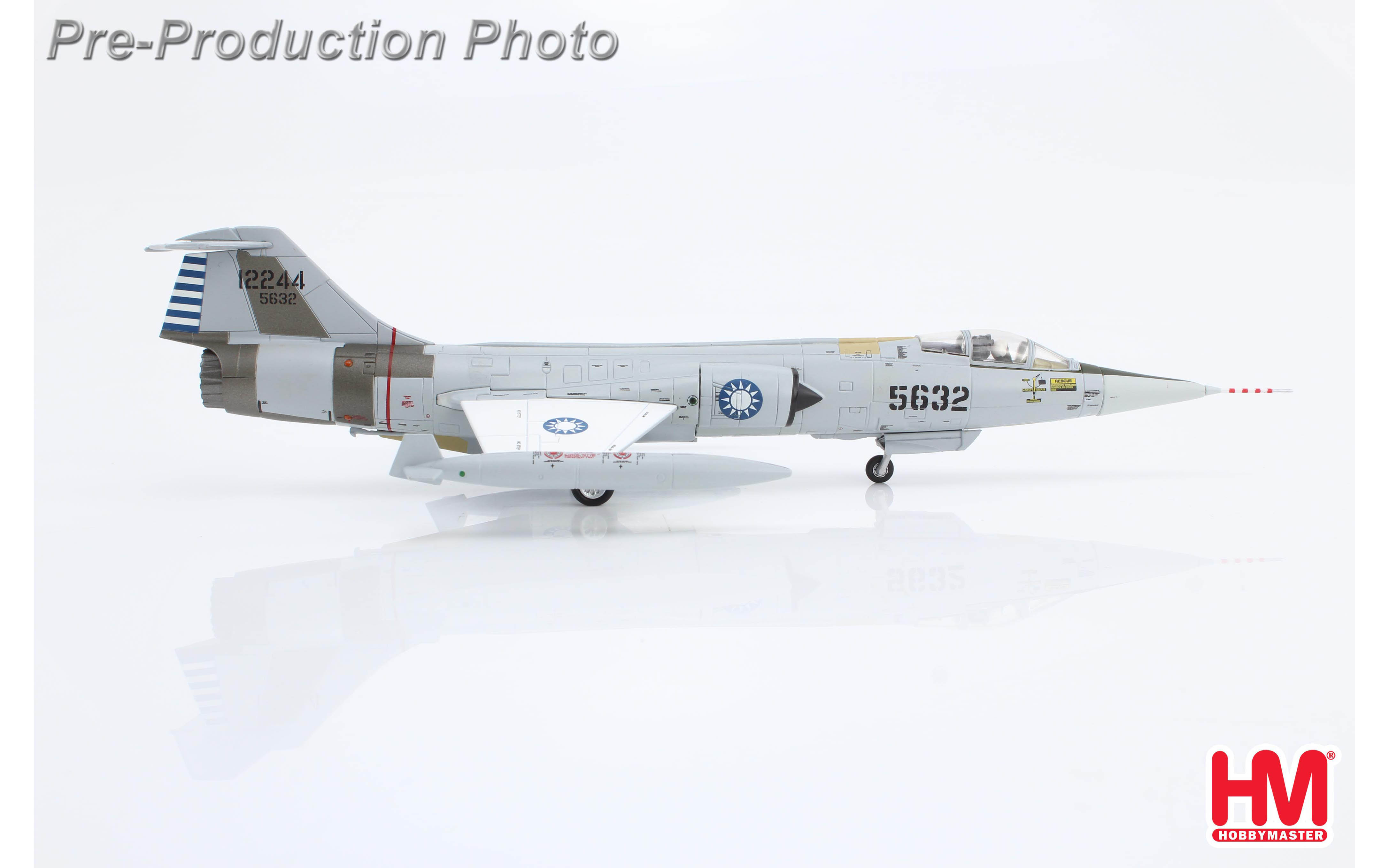 RF-104G Starfighter No. 5632, ROCAF, 13th Jan 1967 - Hobby Master