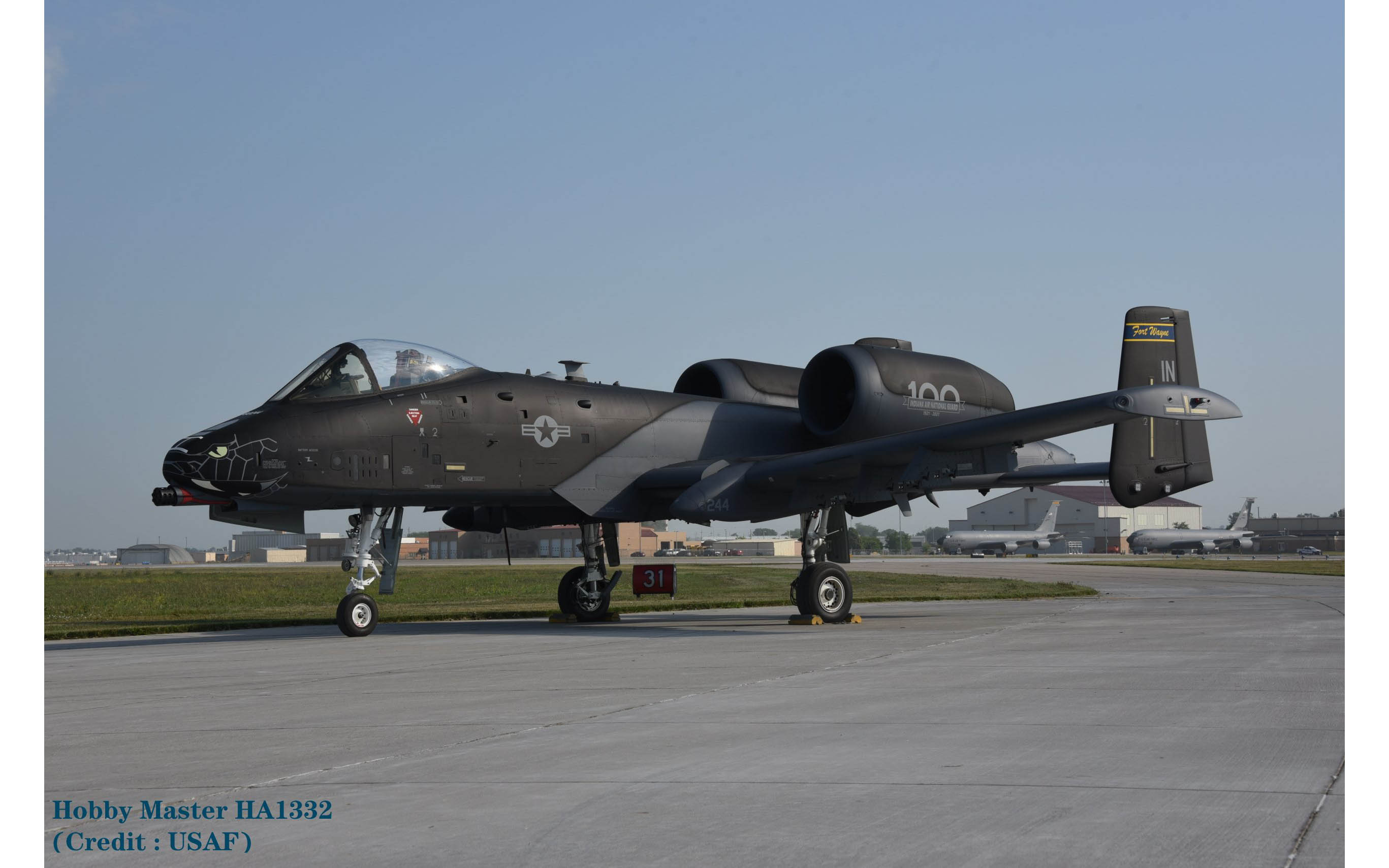 パーツ欠品あり　ホビーマスター　A-10C Thunderbolt II A-10C Thunderbolt II - Indiana ANG centennial scheme - Hobby