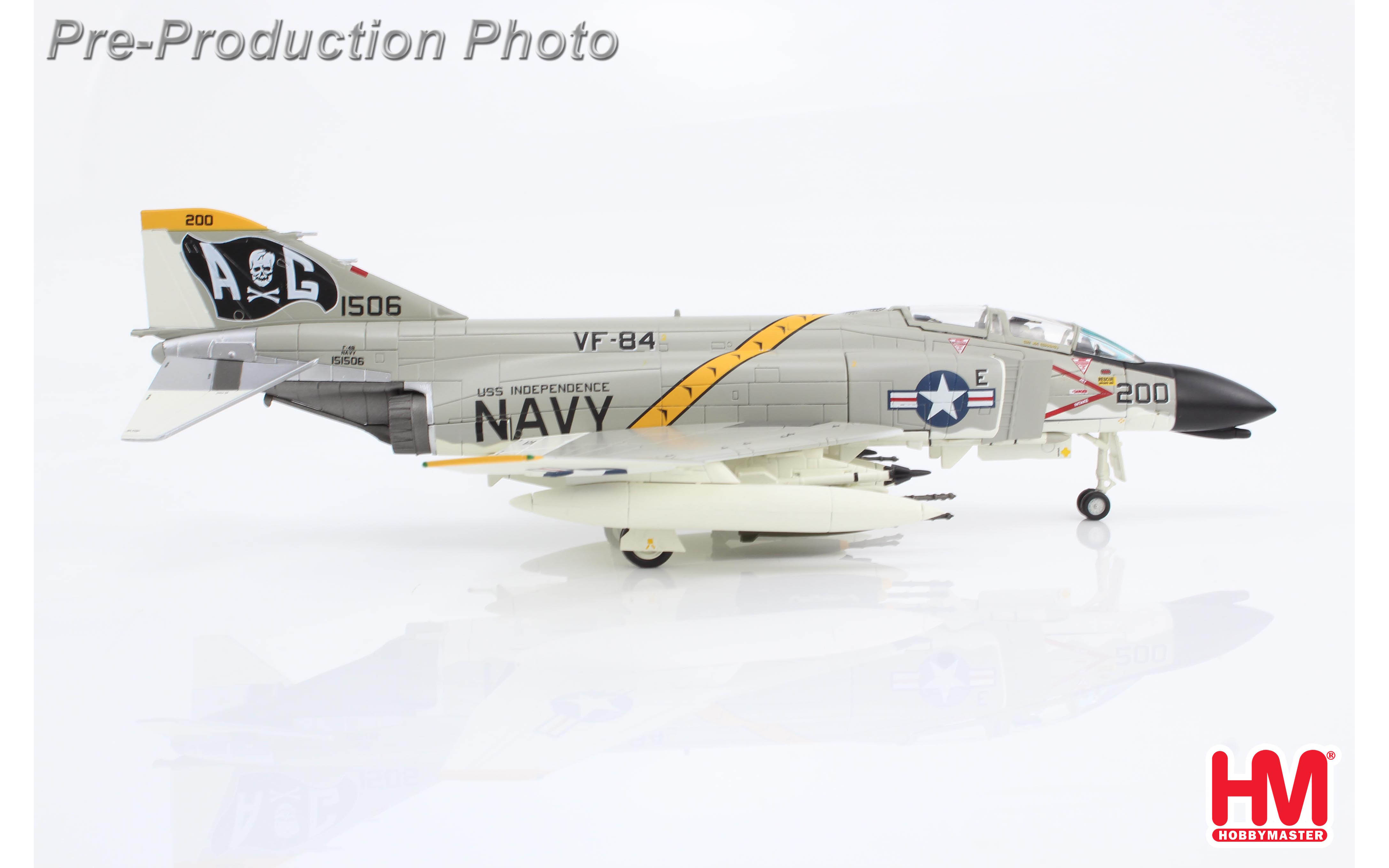 thumbnail image 2 of Academy 1/48 Scale USN F-4J VF-84 Jolly Rogers Model Kit - 12305 2 of 5
