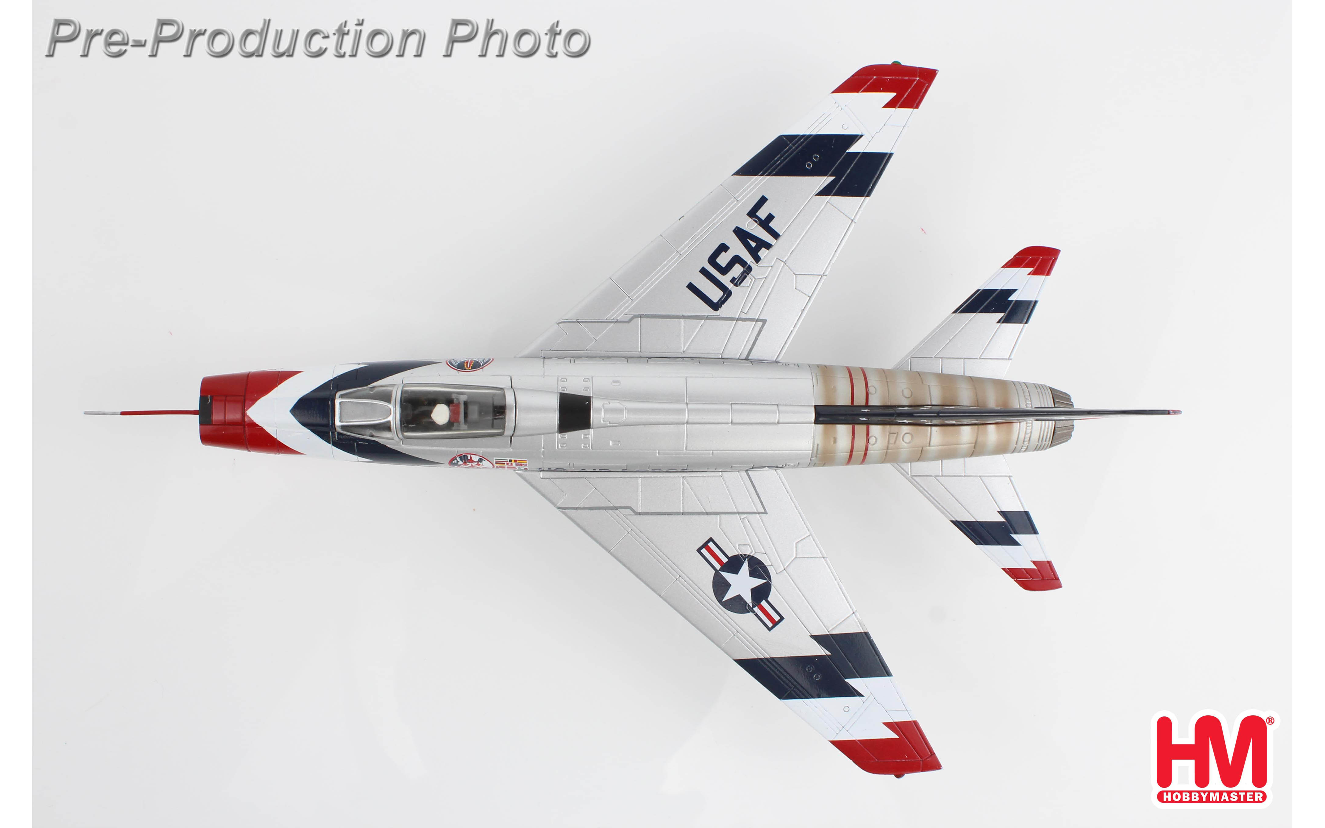 F-100 Skyblazers USAF, 1960 Season - with decals for 6