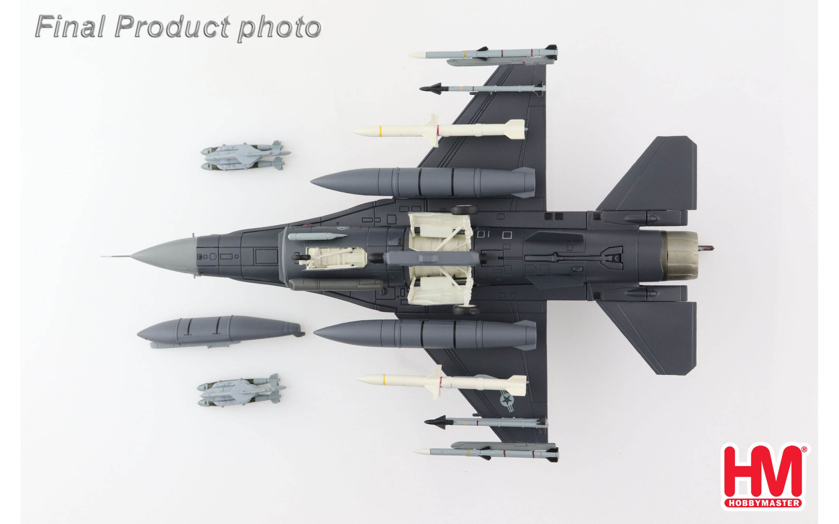 Lockheed Martin F-16C, 480th FS, Spangdahlem AB - Hobby Master