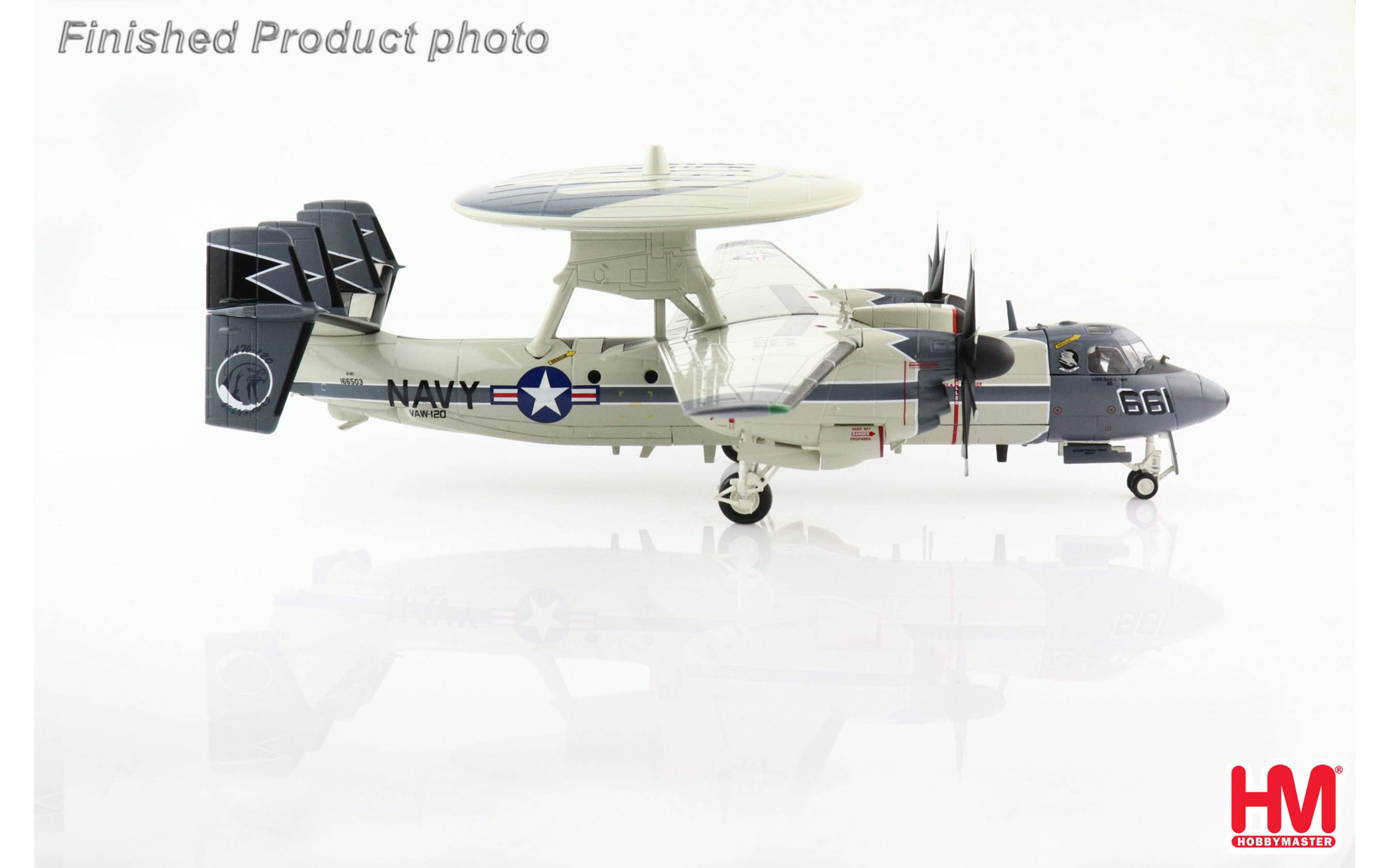 US NAVY E2C HAWKEYE. 完成品 Eduard 1:72 Grumman E-2C Hawkeye, Eyes of the Fleet (Limited