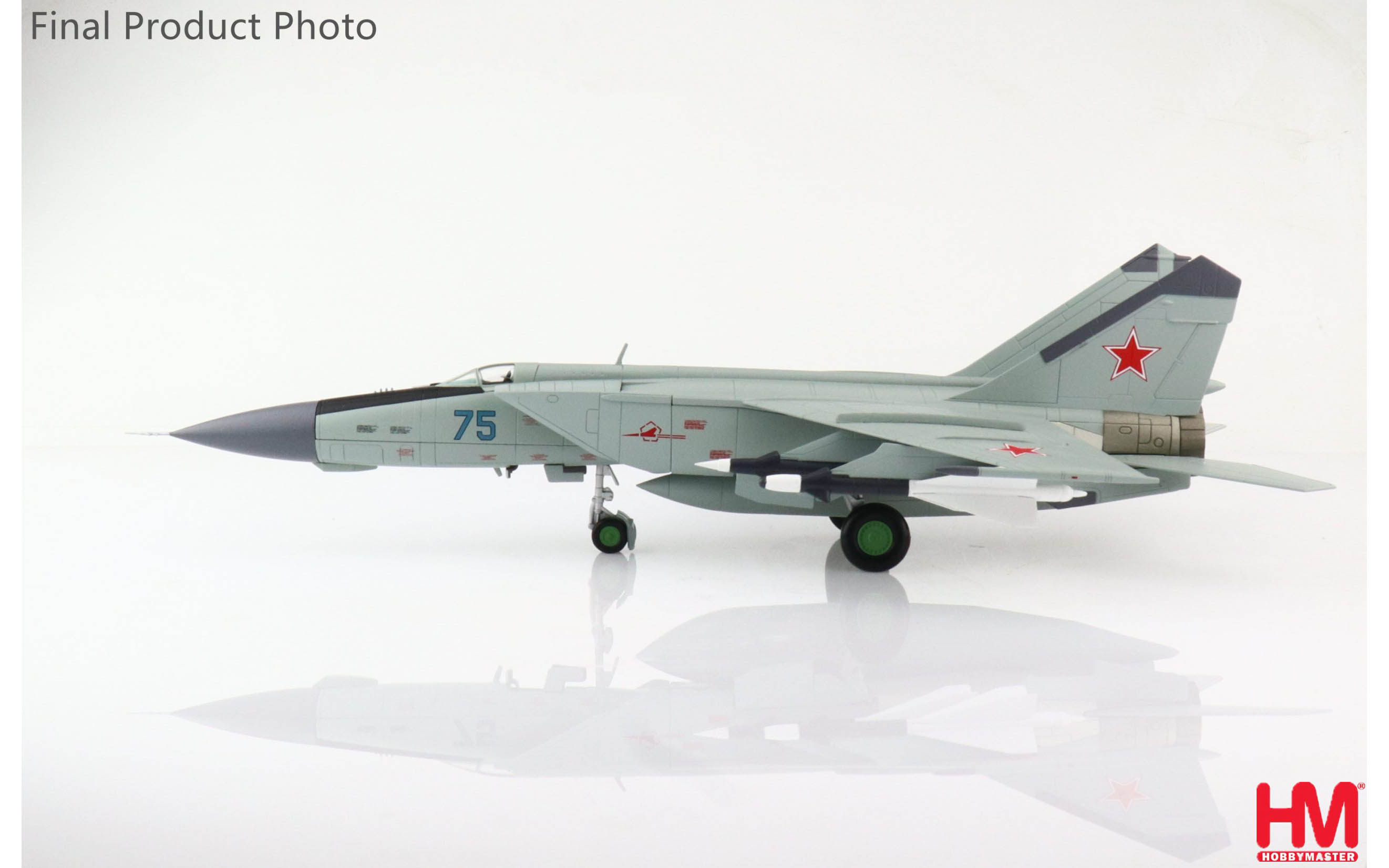MIG-25PD Foxbat Blue 75, Soviet Air Force, 1979 - Hobby
